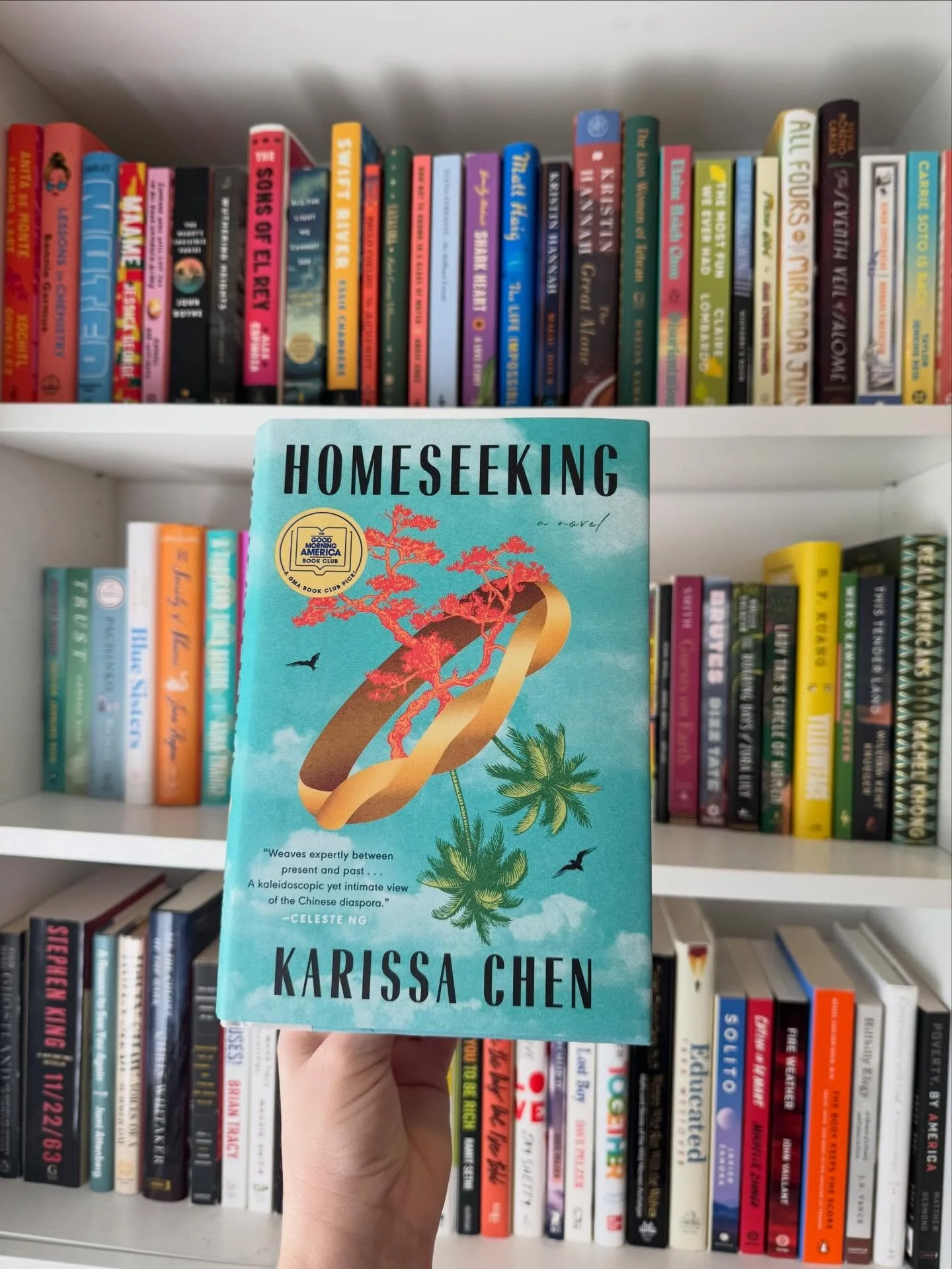 Current status: Obsessed. ☕️📚

If you see me ignoring my managerial duties today, it&rsquo;s because I&rsquo;m deep in the pages of Homeseeking by @karissaychen . I&rsquo;m loving it so far&mdash;it is exactly the kind of thoughtful, beautiful writi