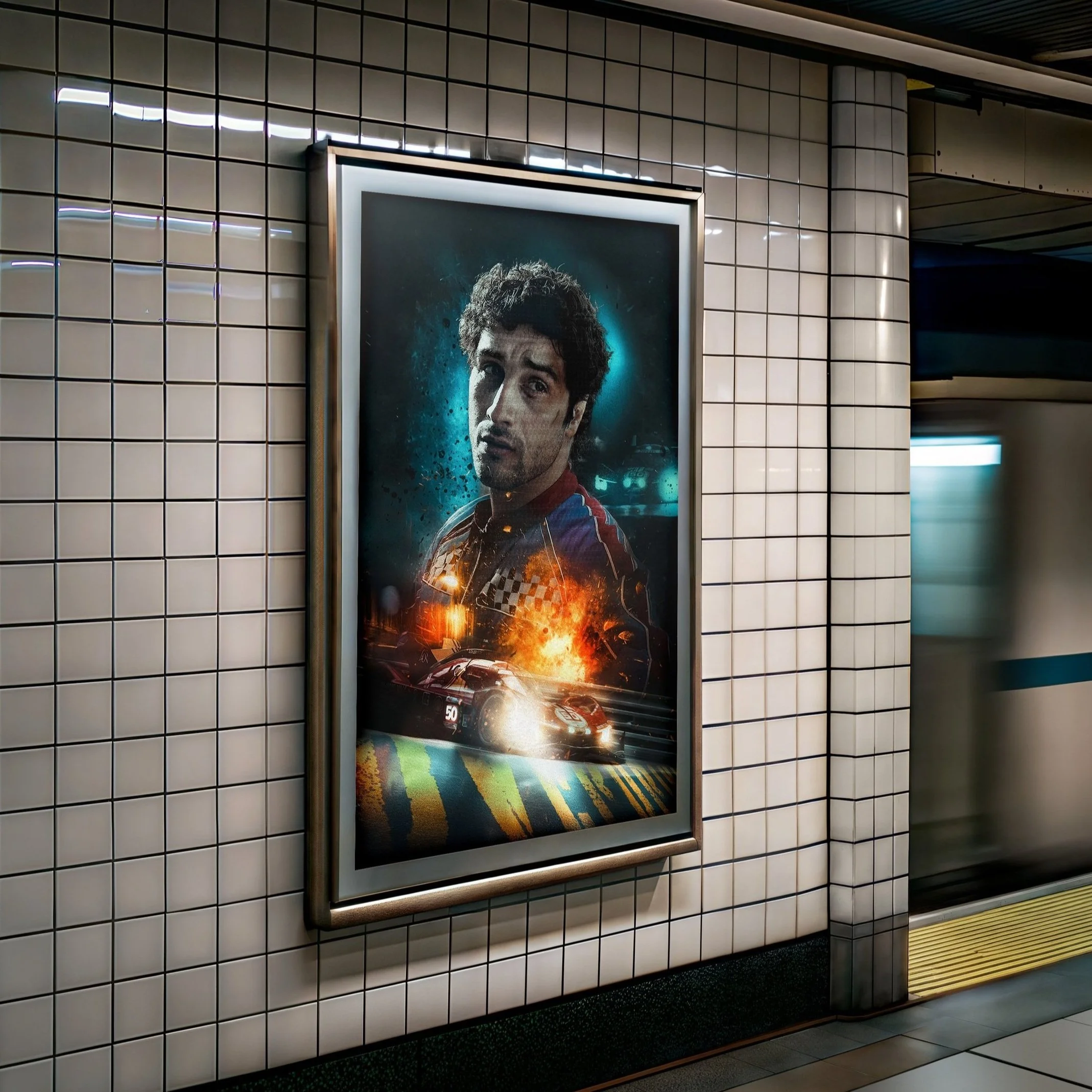 OverDrive Movie Poster Design