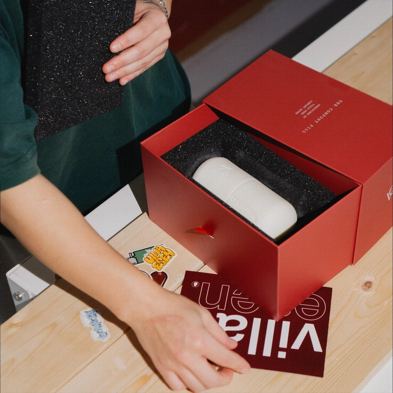 Comfort pill Branding Launch