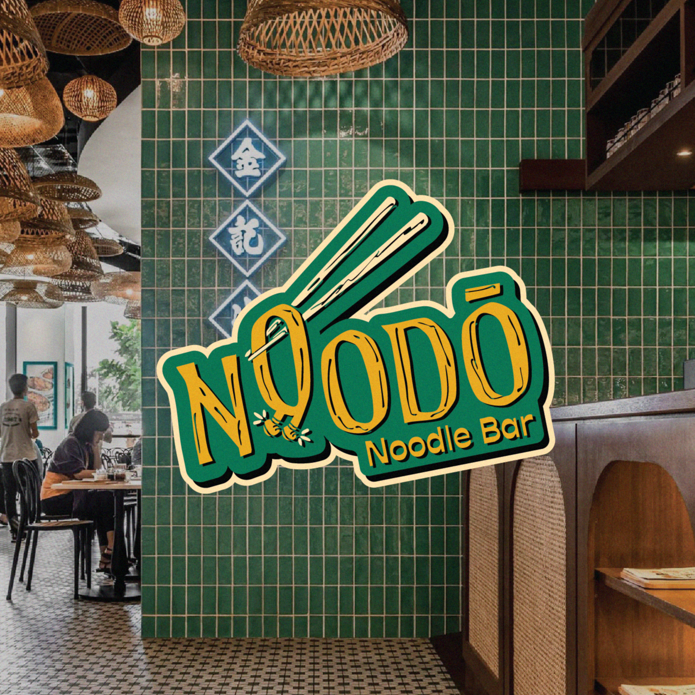 NOODO NOODLE BAR BRANDING