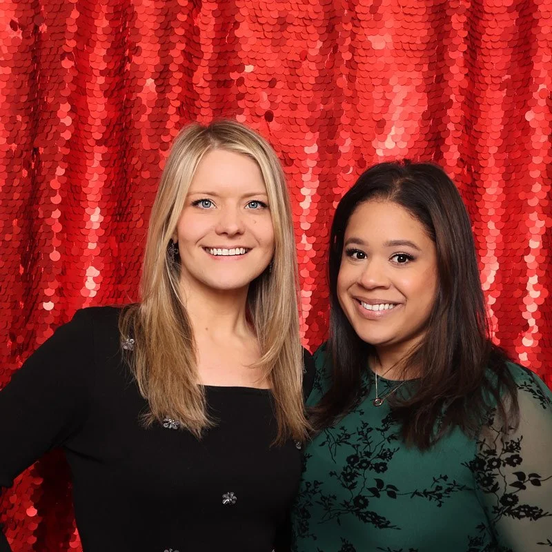 Red Large Sequin Luxury Backdrop Photo Booth Philadelphia