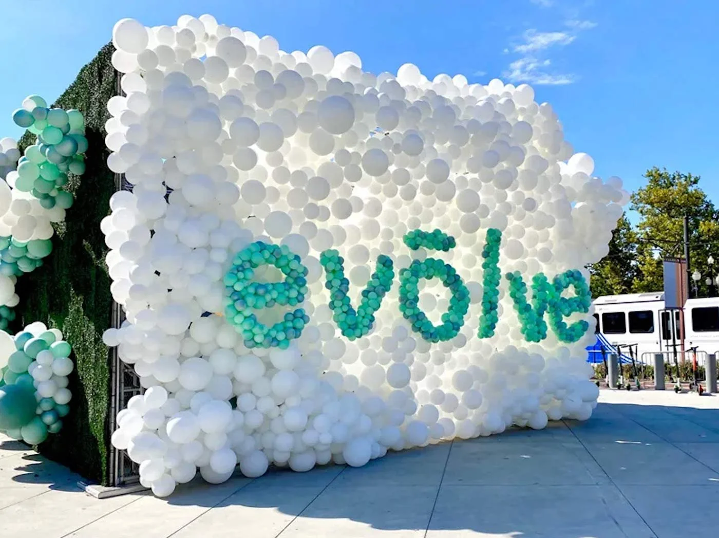 Custom Backdrop Balloon Wall