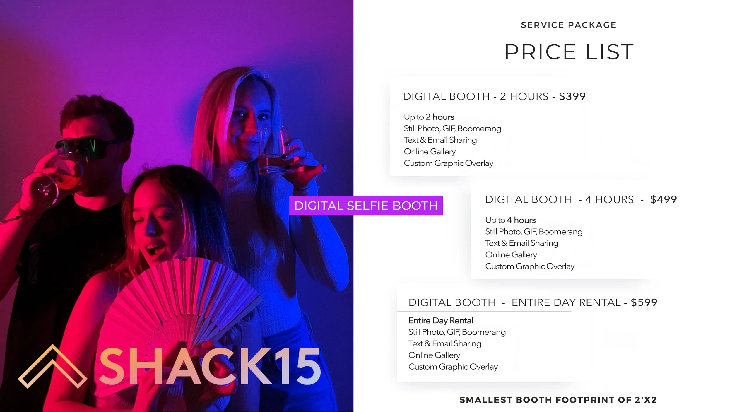 Digital Booth Package