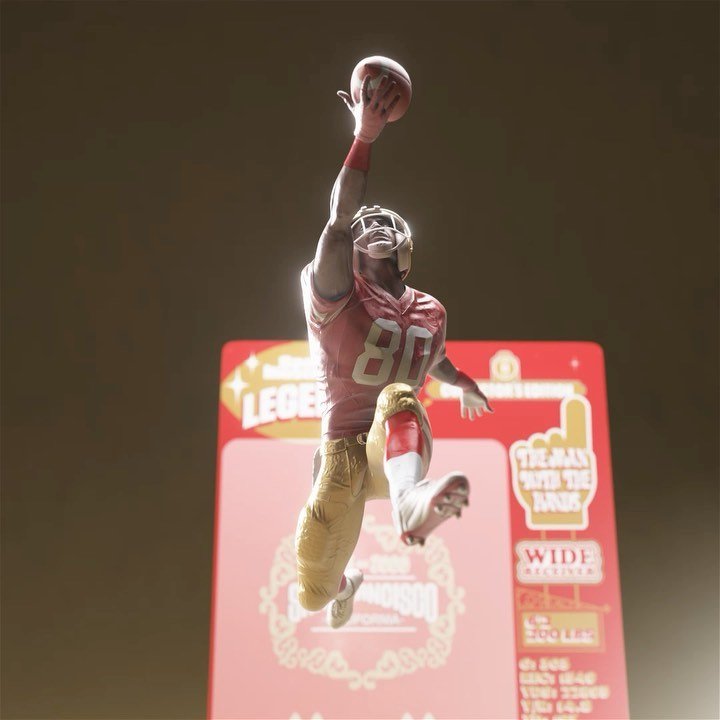 Haven&rsquo;t uploaded in so long that I forgot how to write a description

@jerryrice  for @sportsillustrated with @oneofnft 
With my boys @seriouslyfun.studio 
@paul.h.um on the package design