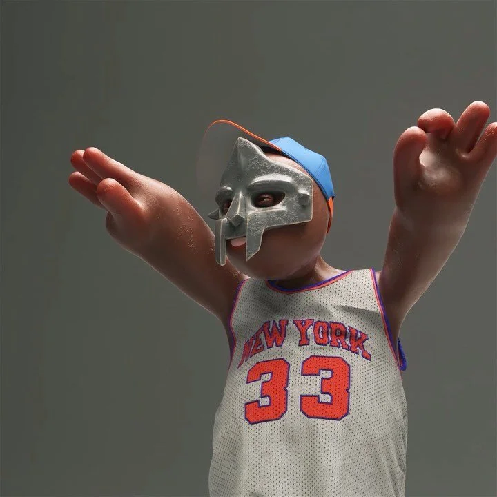 Started this 5 months ago but didn&rsquo;t want to finish it, I dunno why. Made a series of these DOOM figures with different outfits and a different attachment to each one. NFTs coming soon.

Also this is DOOM&rsquo;s best beat.
#eatyourroots