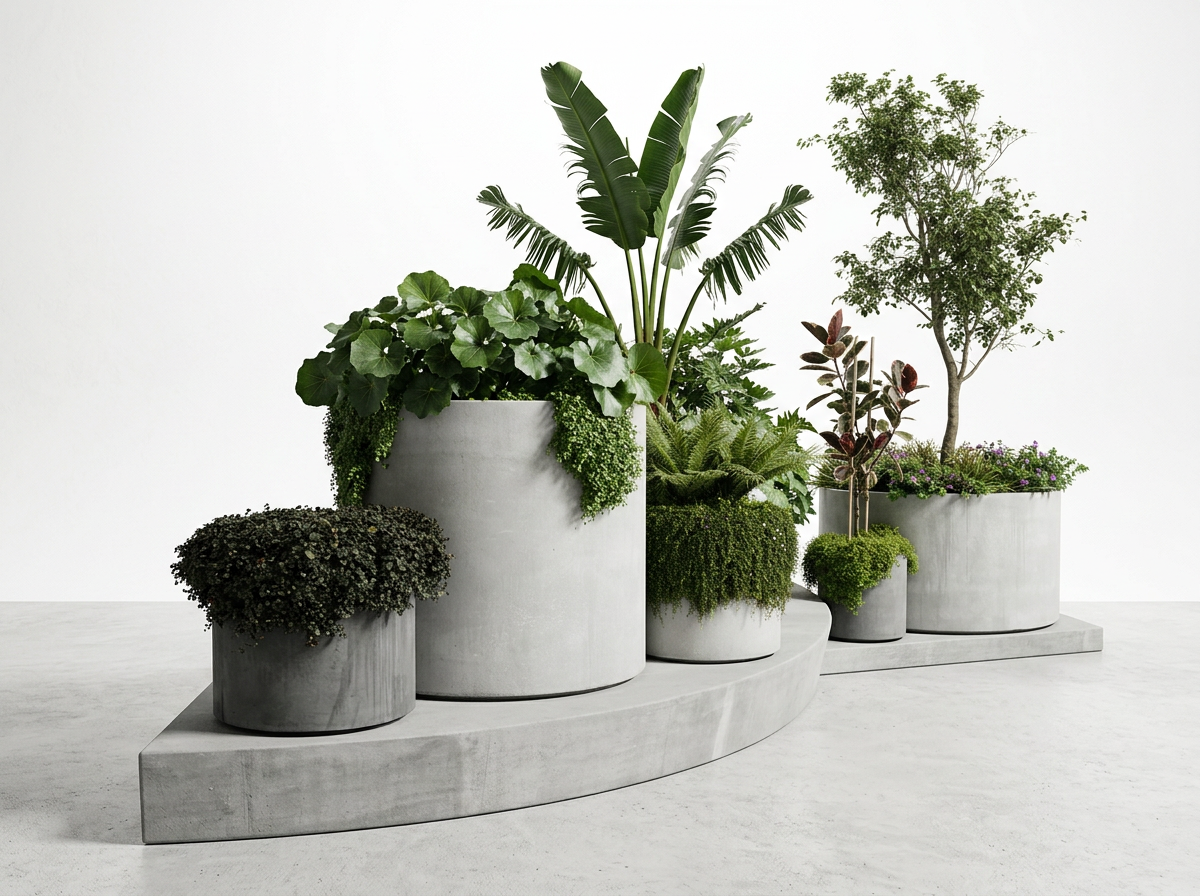 Cylindrical Planter (1800x1000)
