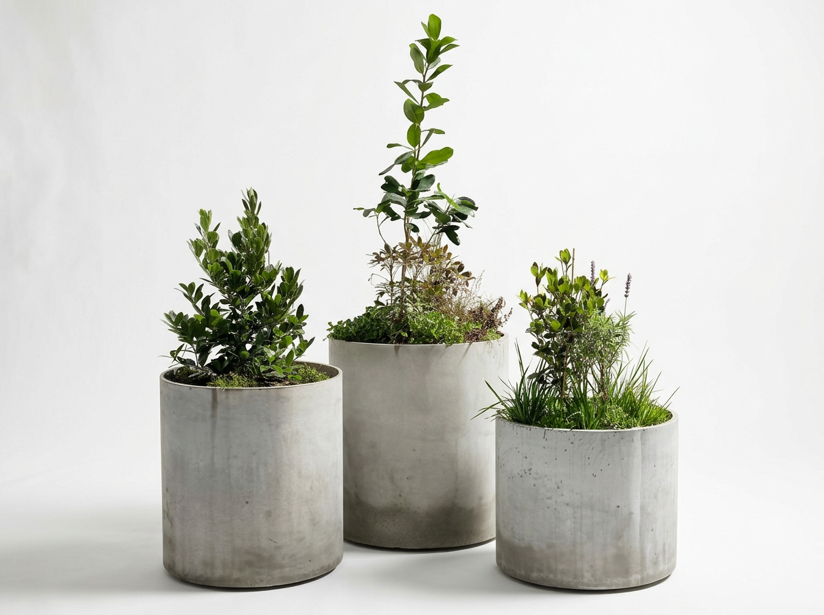 Cylindrical Planter (1000x900)