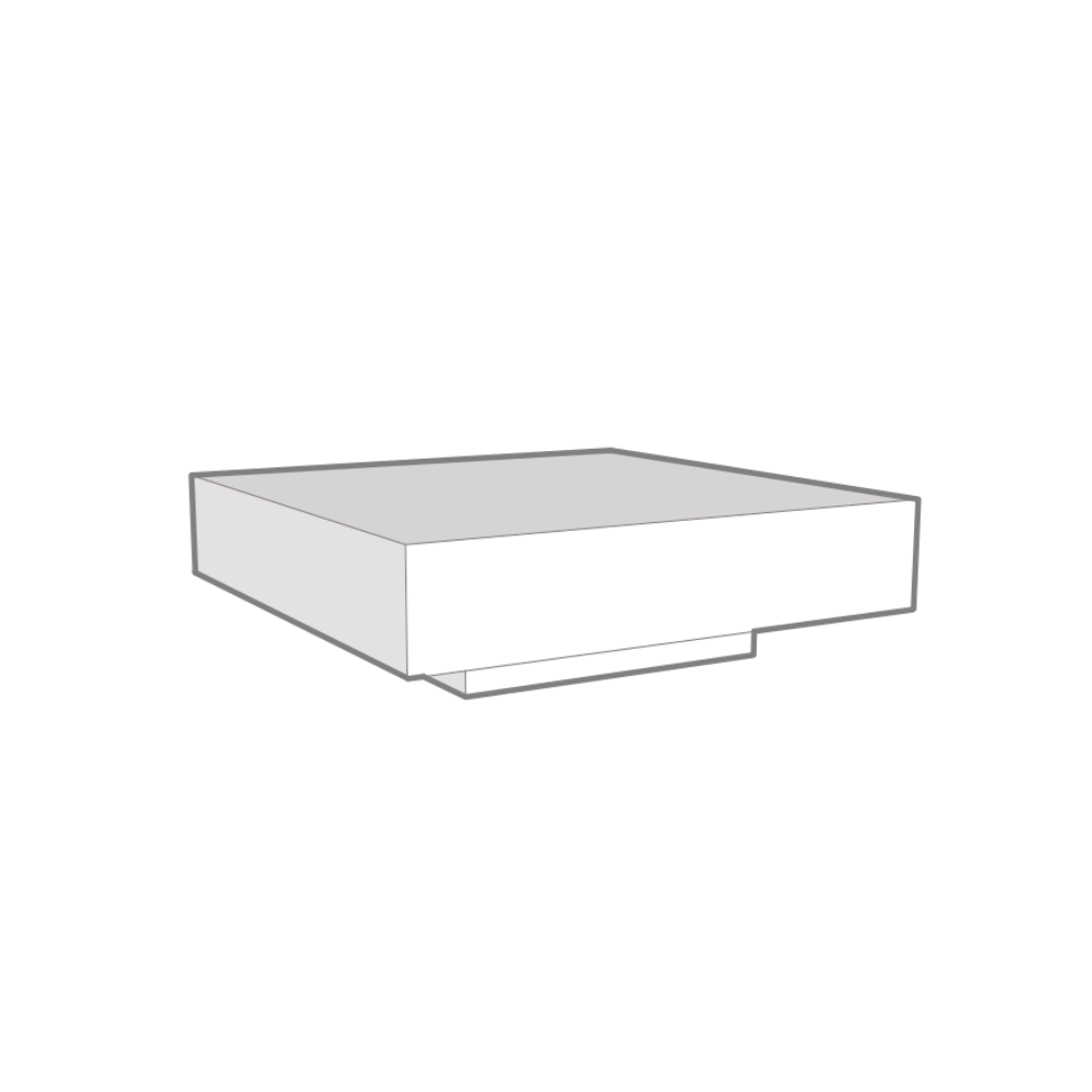 Tiered Coffee Table (1000mm)