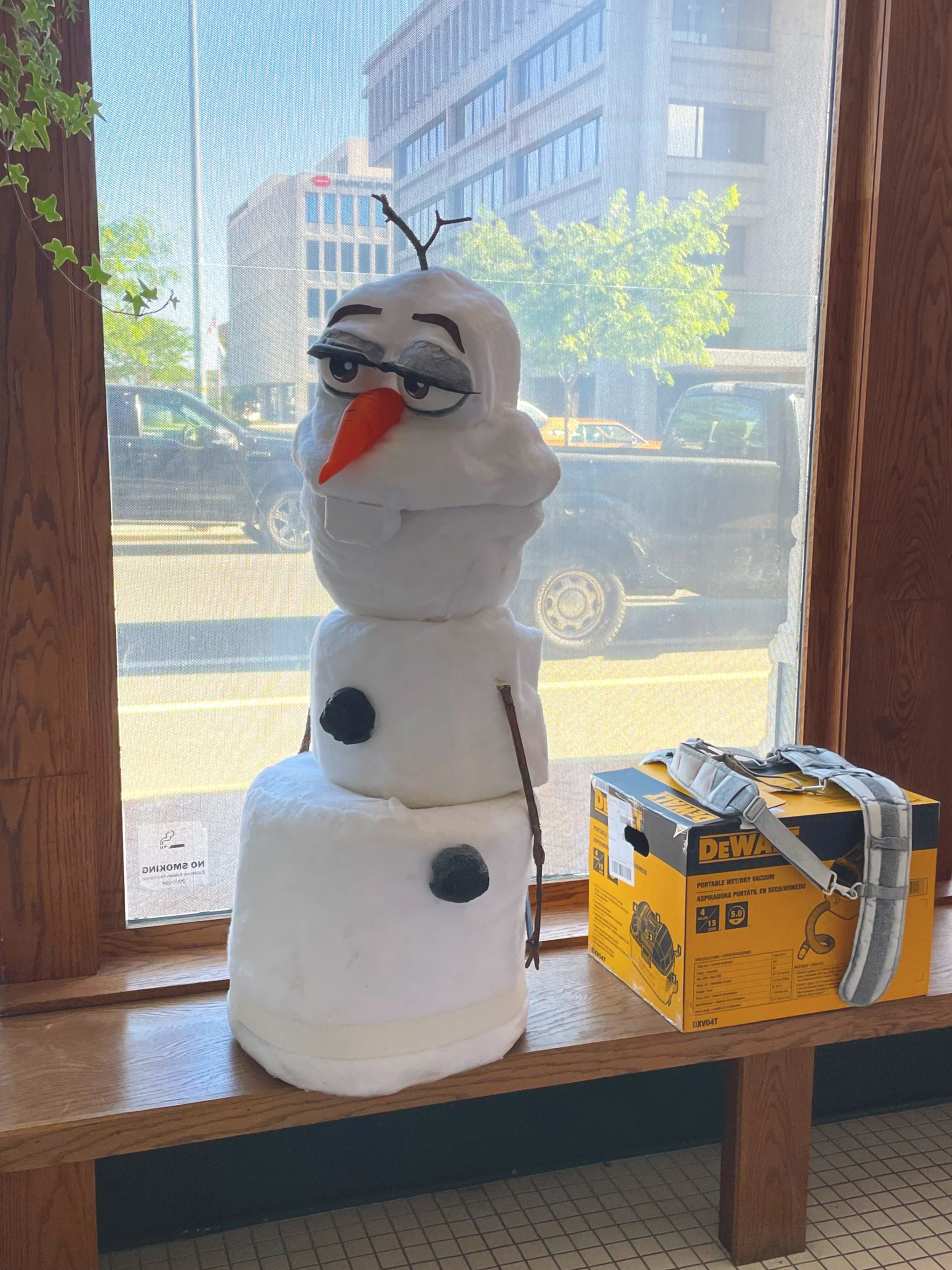 Olaf puppet WIP