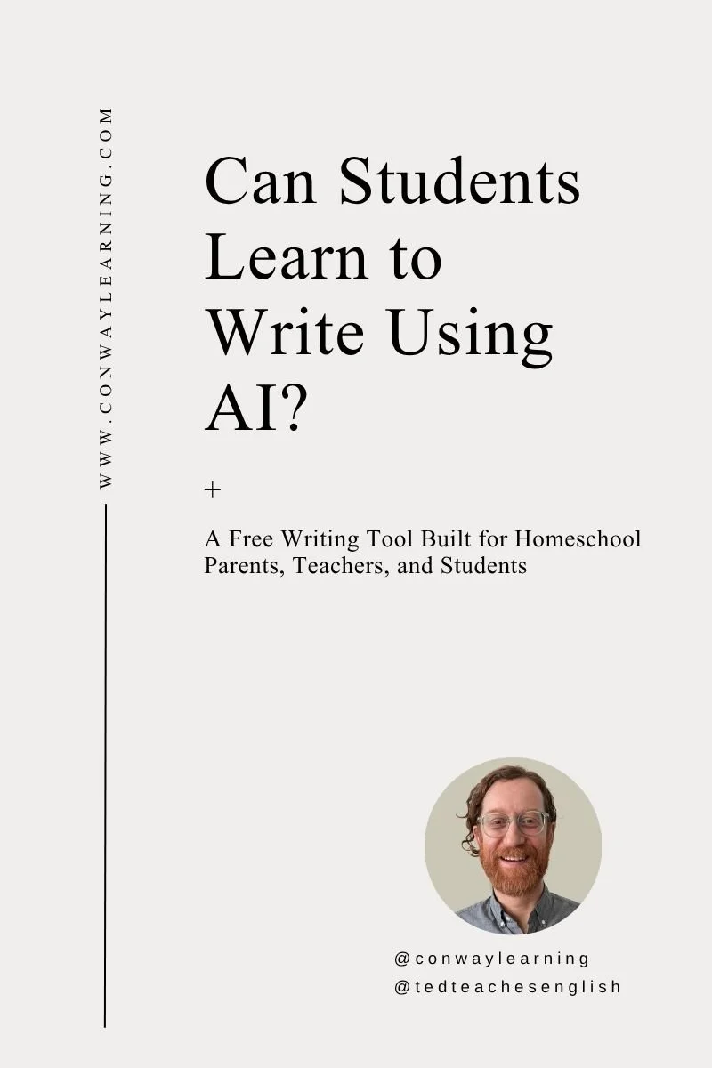 Conway Learning's Paragraph Writing Helper Tool: Can Students  Learn to Write Using AI?