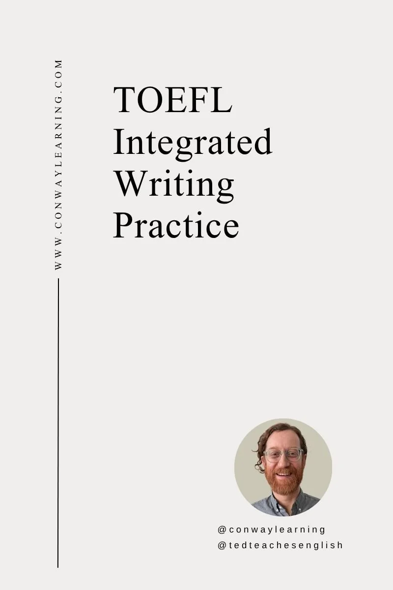 TOEFL Integrated Writing Practice: Online Schools