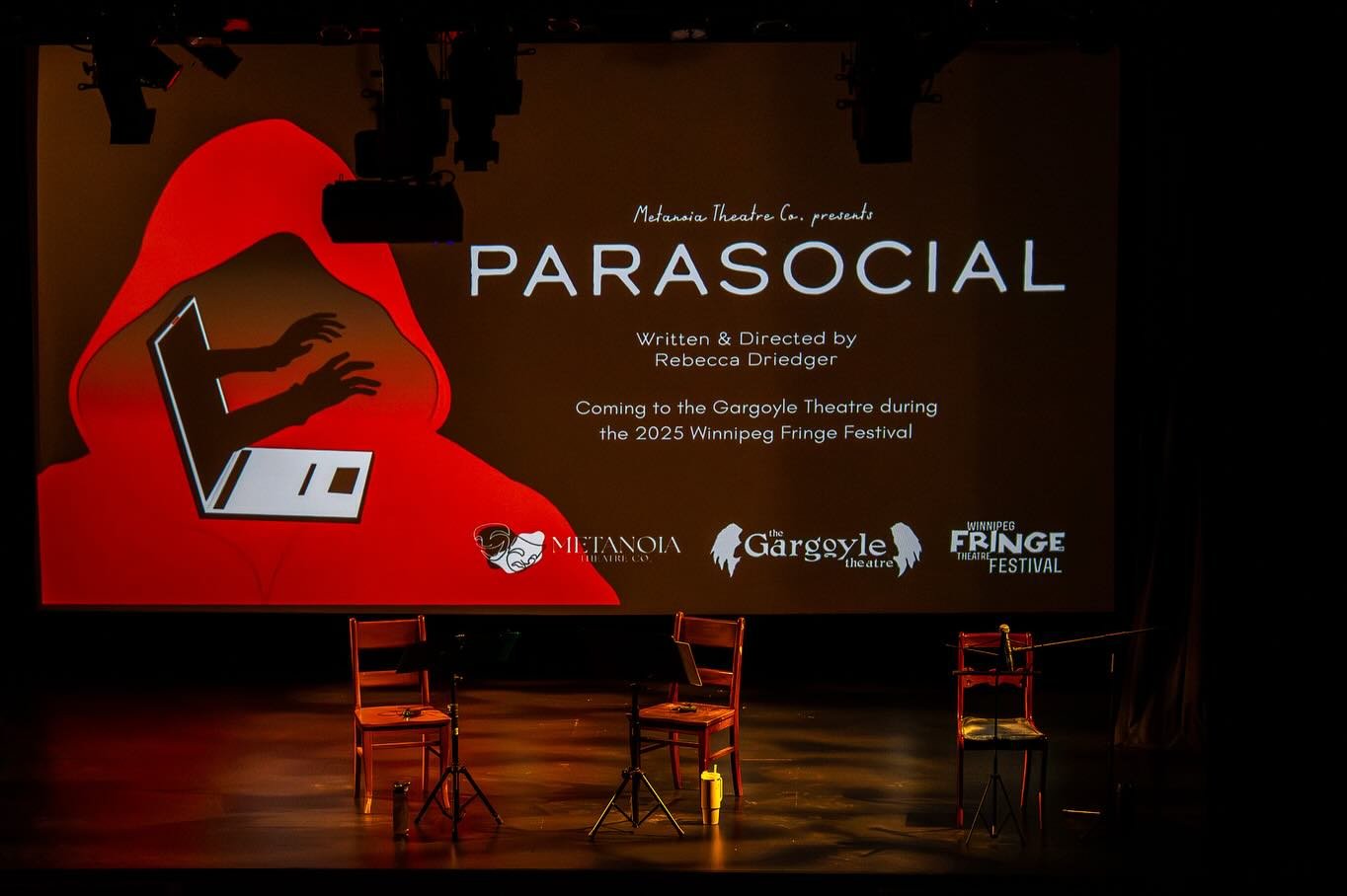Thank you SO much to everyone who came to support me this past weekend at the public reading for my latest play, PARASOCIAL. I was honestly so nervous, but all the feedback and questions after the show were super helpful and really encouraging. I can