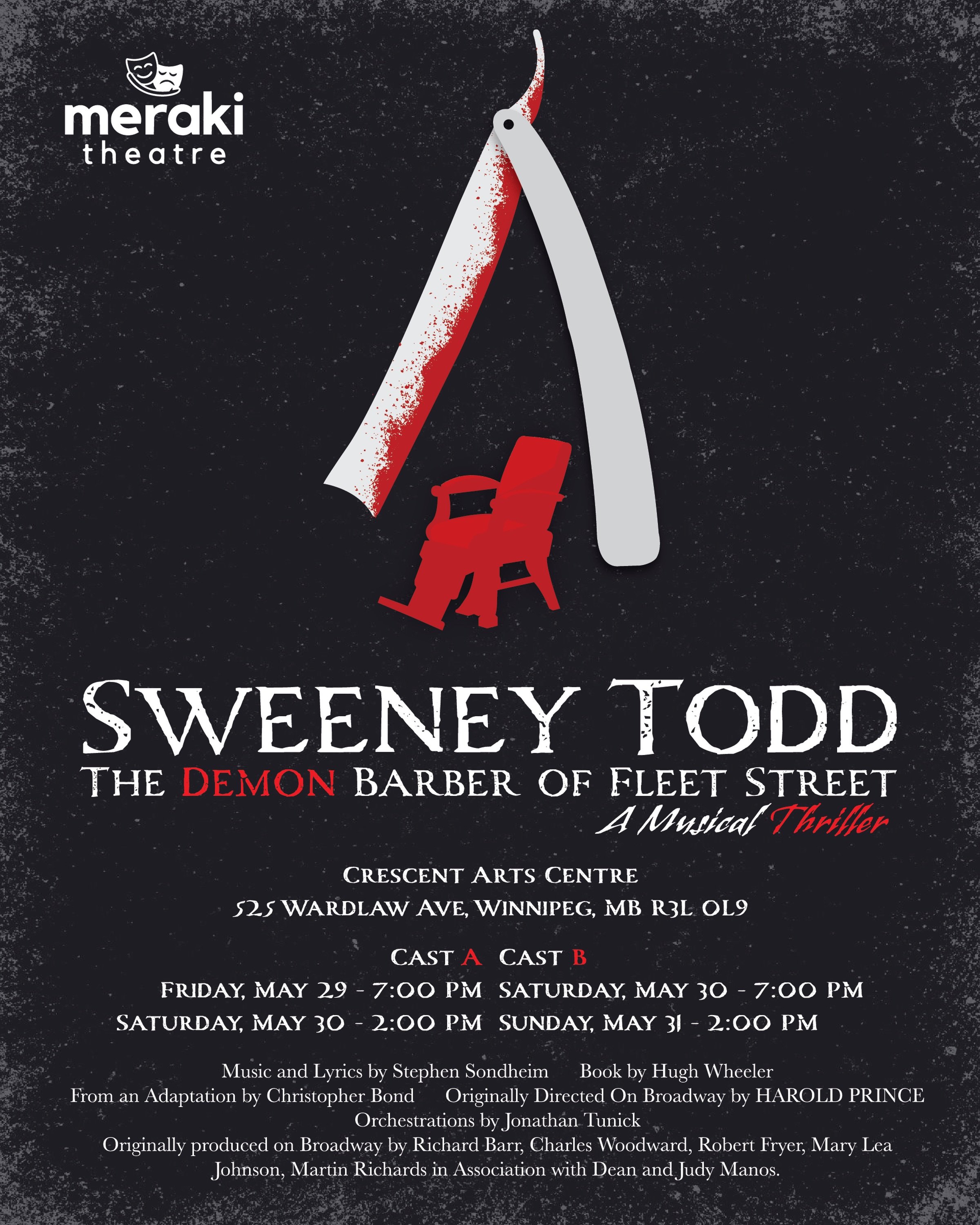 ATTEND THE TALE&hellip;. 🔪🩸

The Perfect Man is over and my next theatre endeavour is only 2 weeks away! (Well, actually less, but my brain is fried and you know what I mean.)

For the first time since 2019, I&rsquo;m moving out from behind the cur