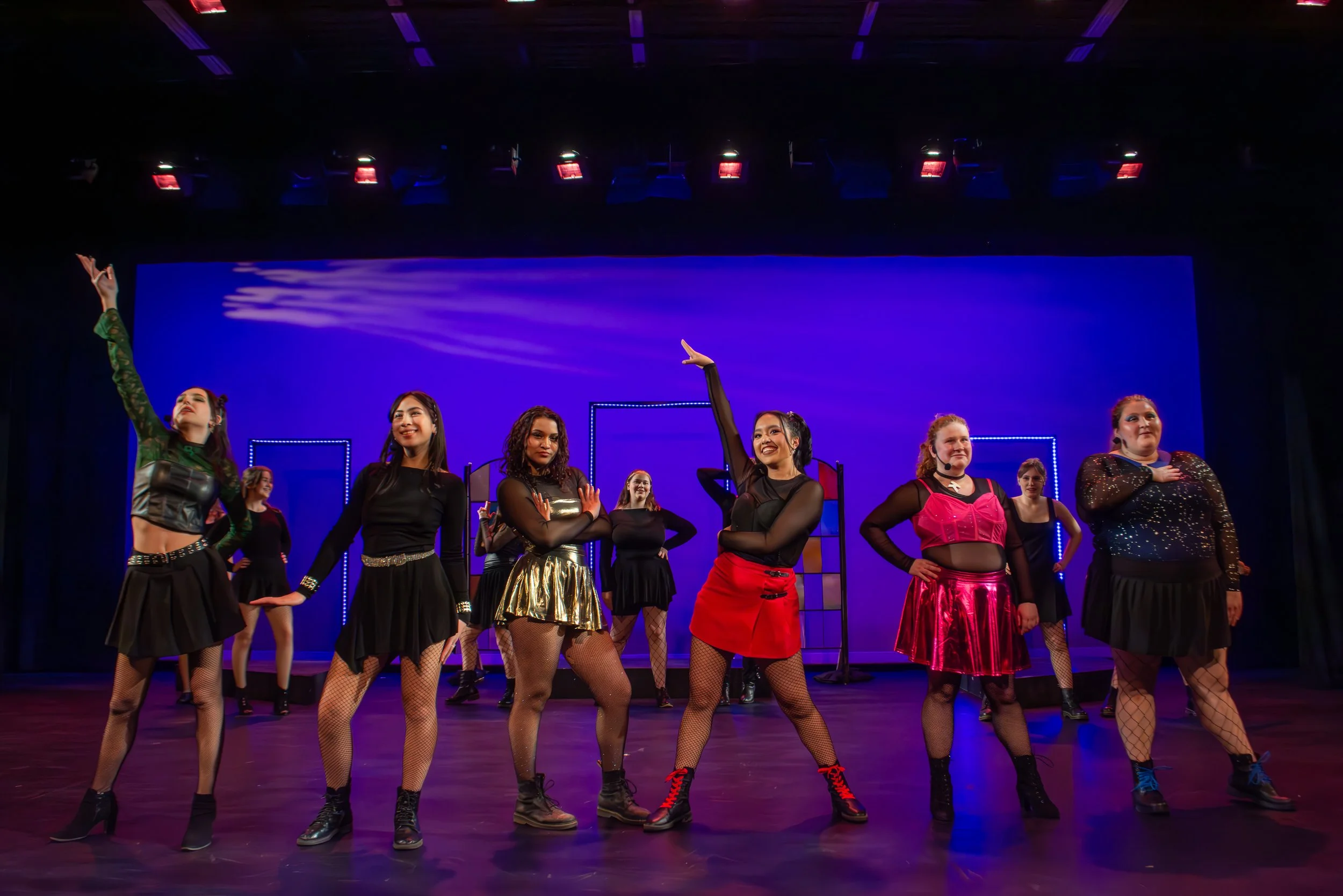 All About Theatre's production of SIX: The Musical: Teen Edition - 2025 - The Gas Station Theatre