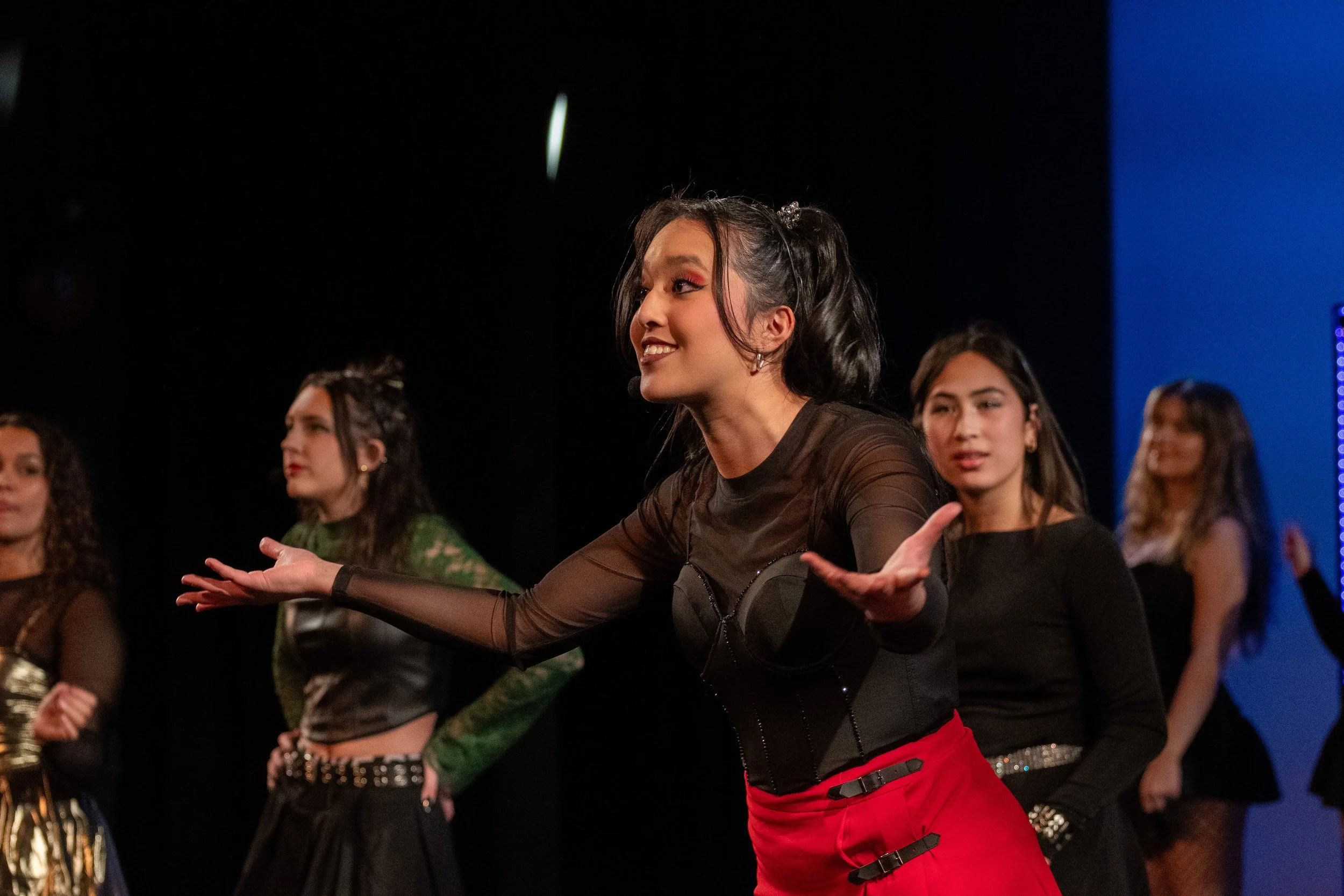 All About Theatre's production of SIX: The Musical: Teen Edition - 2025 - The Gas Station Theatre