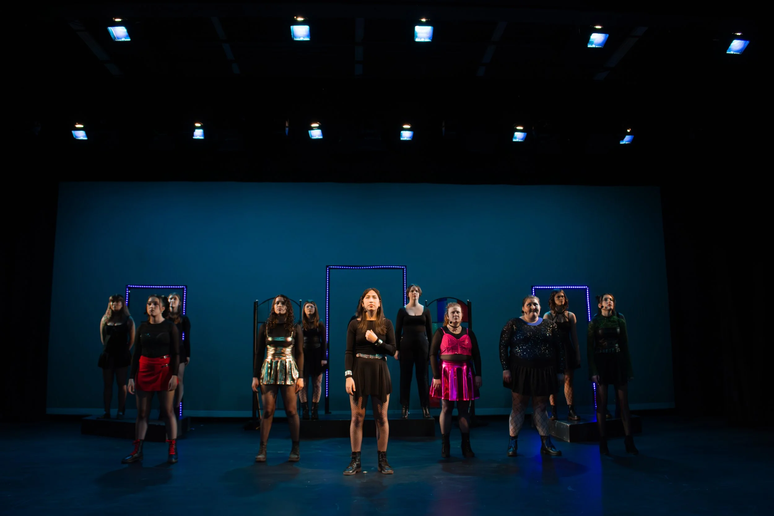 All About Theatre's production of SIX: The Musical: Teen Edition - 2025 - The Gas Station Theatre