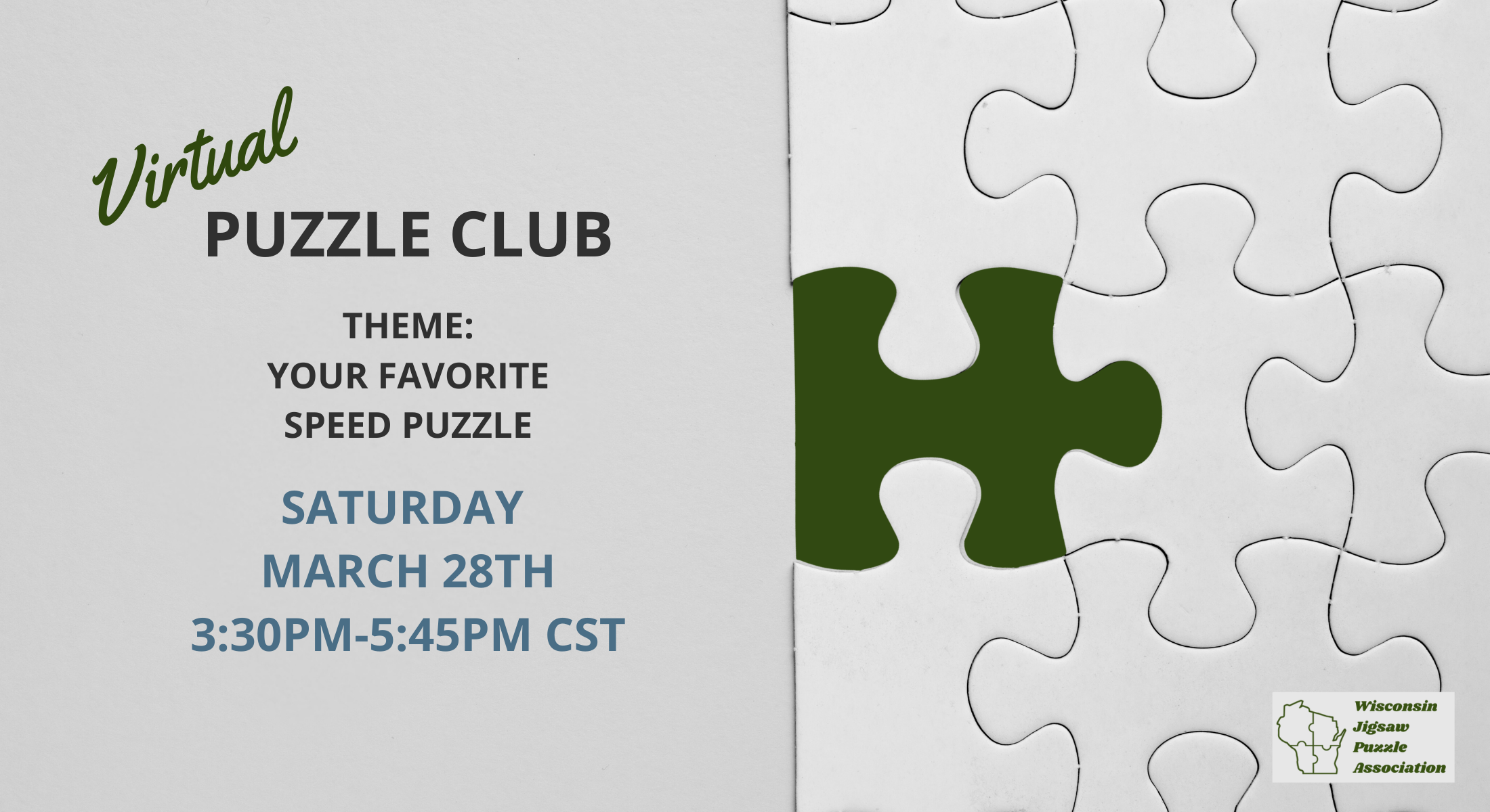 Virtual Puzzle Club &amp; Nationals Watch Party