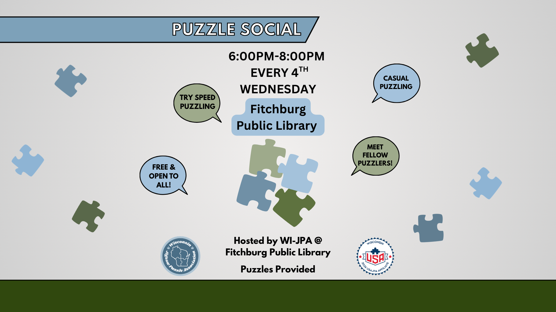Puzzle Social - Fitchburg June