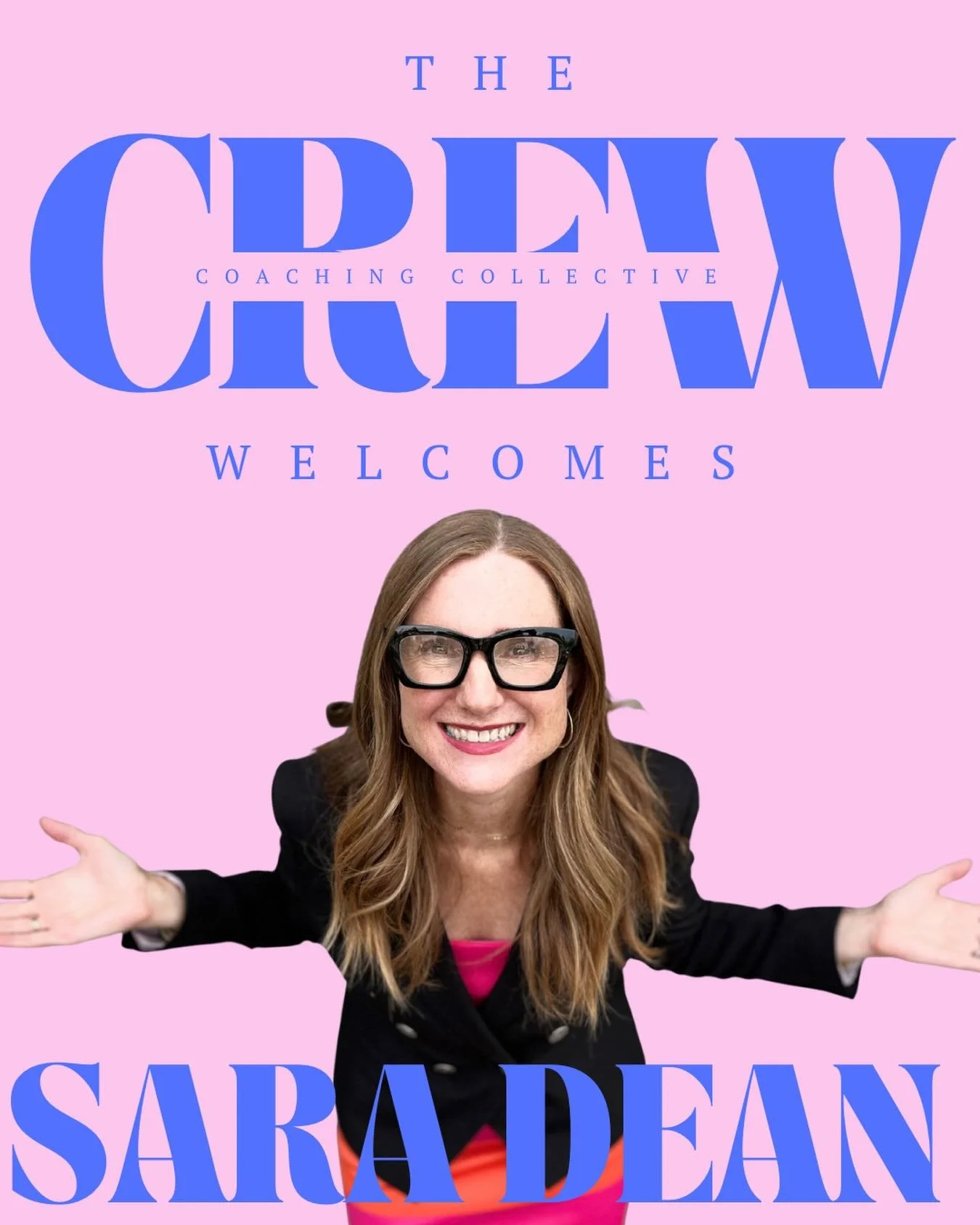 THE CREW WELCOMES SARA DEAN!!!! 🎉

Okay I&rsquo;m literally SO excited I can barely contain it.

Sara Dean&mdash;yes, THAT Sara Dean&mdash;just joined The Crew faculty and her first session is NEXT WEEK.

We&rsquo;re talking:
✨ 20+ years coaching le