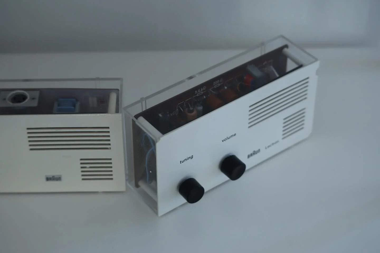 Good design makes a product understandable | While not originally a Braun product, the Lectron sets were a great way to explain circuit to curious children and made education in the field visually simple. We will have the original Lectron set, expans