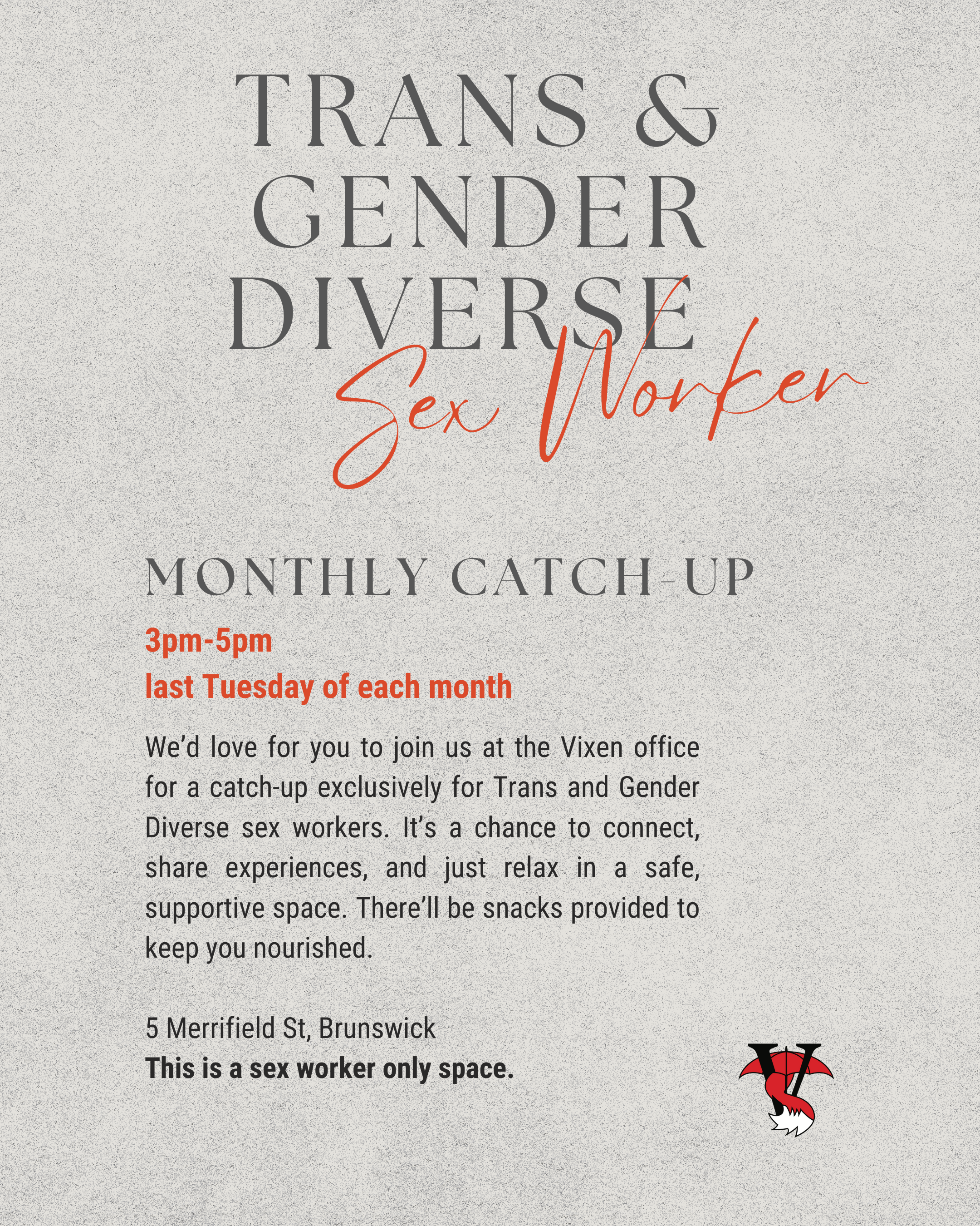 Trans &amp; Gender Diverse Catch Up 