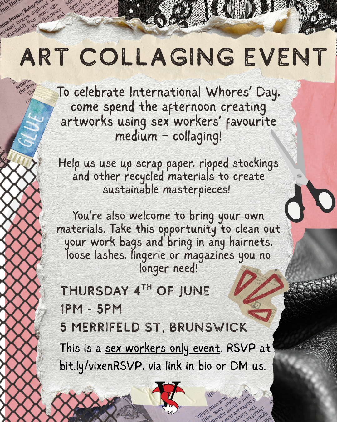 Art Collaging Event