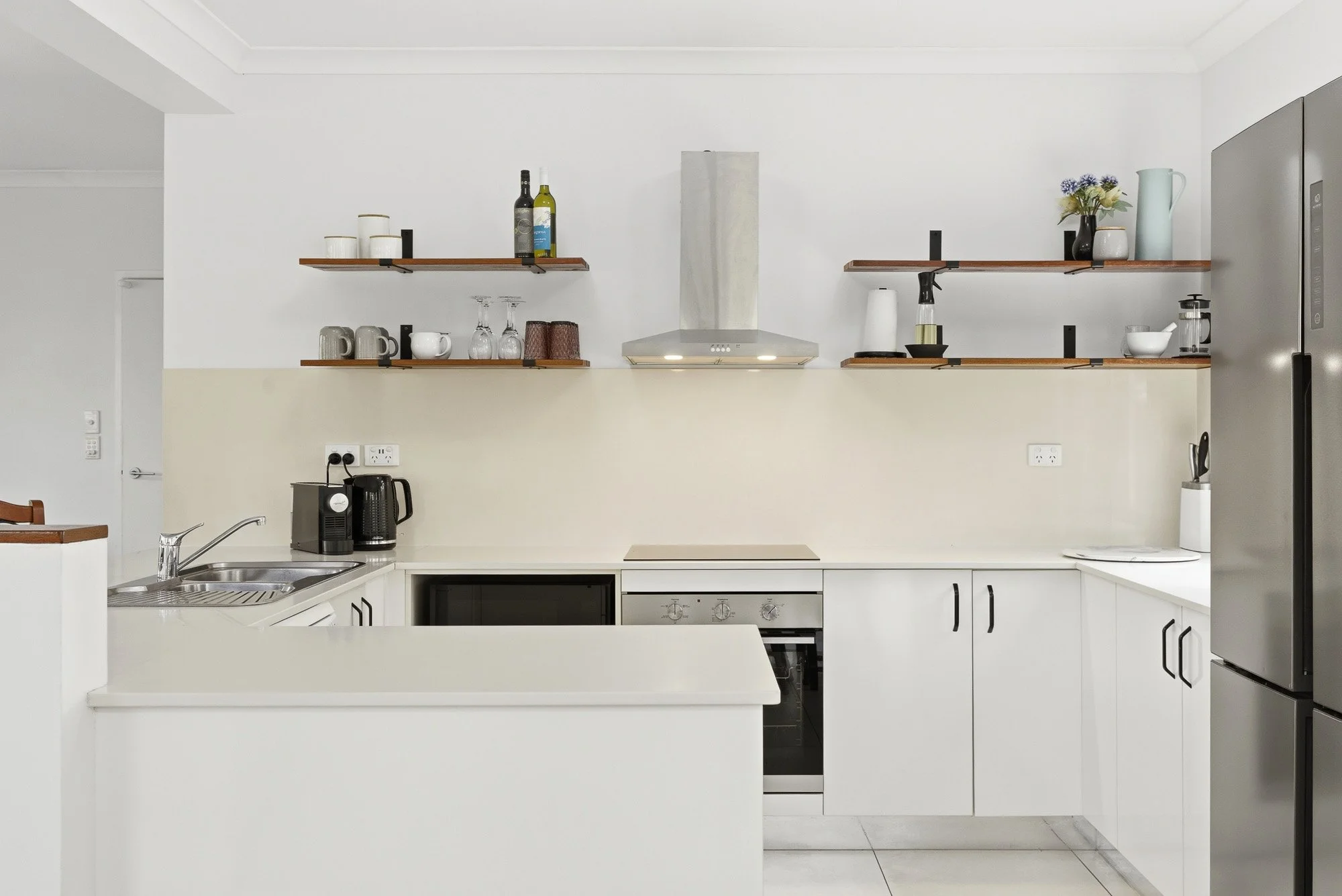 Modern kitchen fully equipped