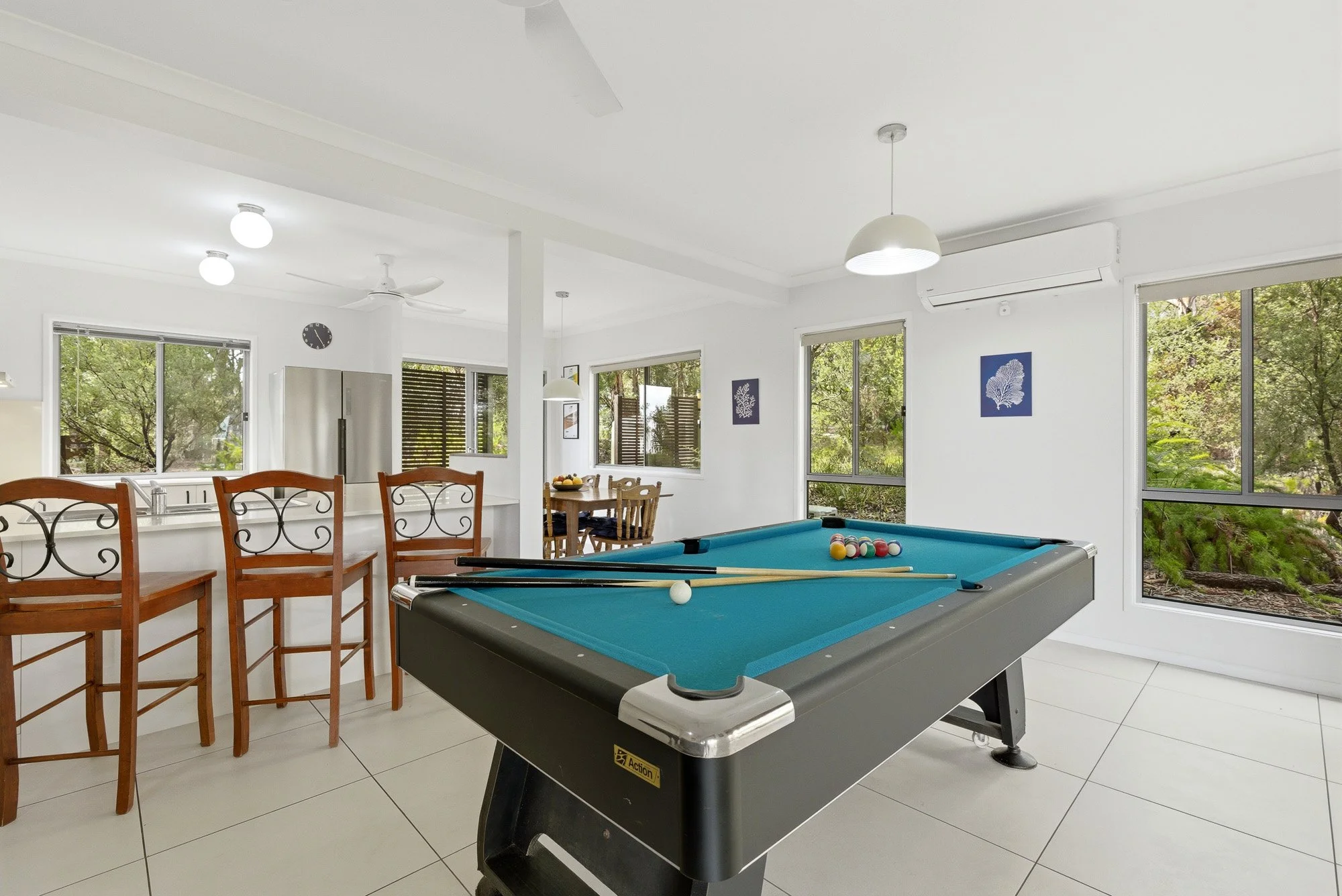 Pool table entertainment for all ages
