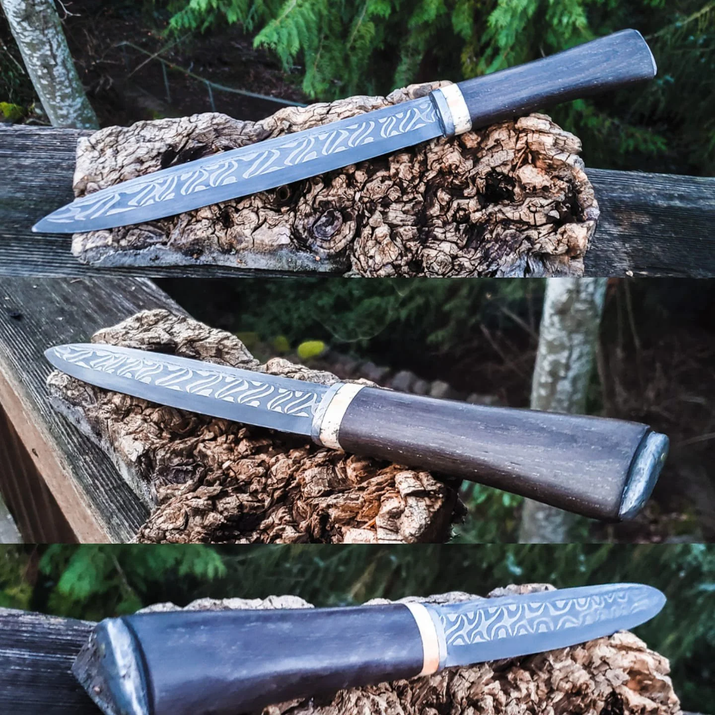 Images of hand-forged blades