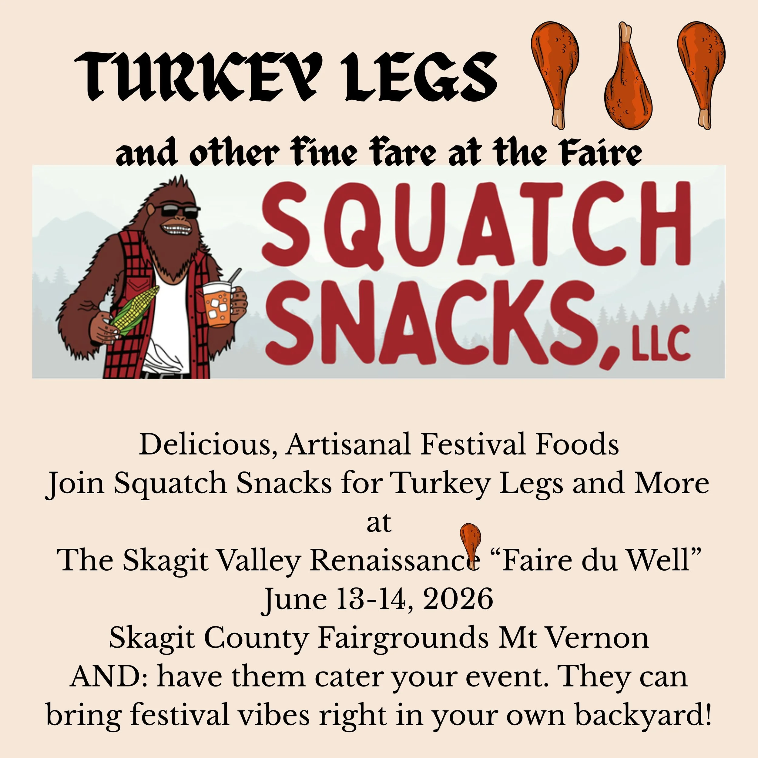 Logo of Squatch Snacks