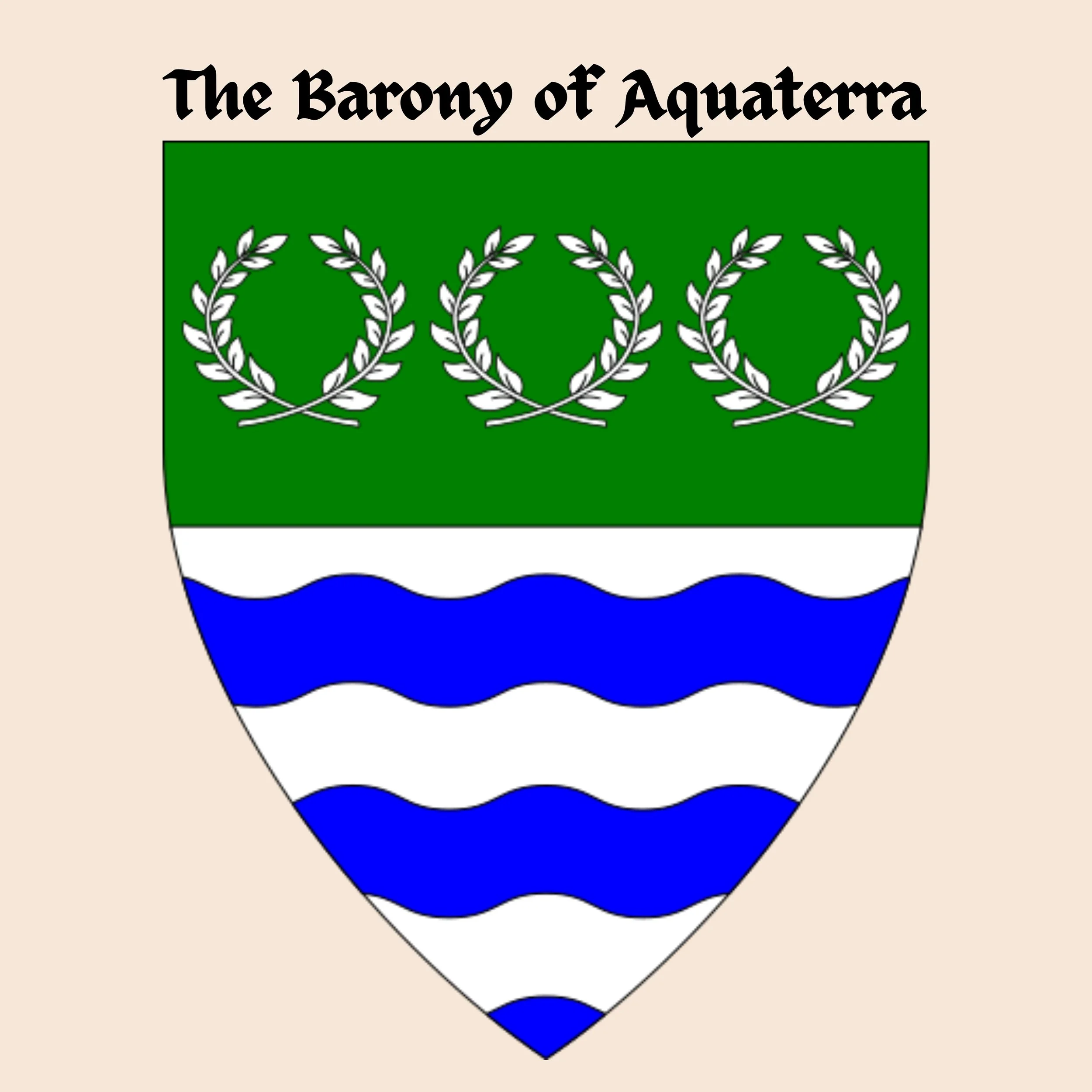 Barony of Aquaterra Arms