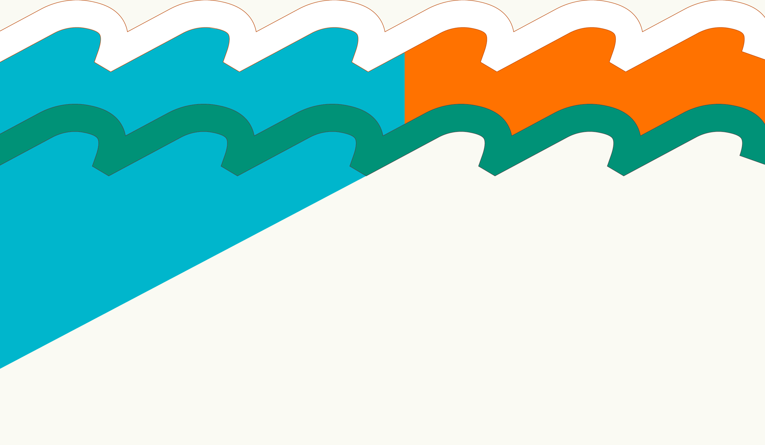 Loopii 寄賣通品牌視覺圖：彩色波浪紋理展現永續時尚活力