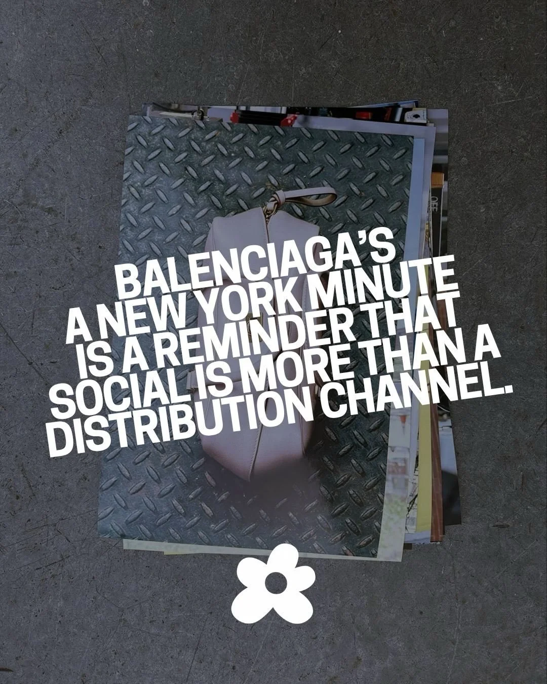 Fashion brands are changing the social media advertising game and Balenciaga is the latest brand to do so. 

Here&rsquo;s how @balenciaga campaign, A New York Minute, directed by @helloellephanta, starring @sarah__pidgeon and creative direction by @p