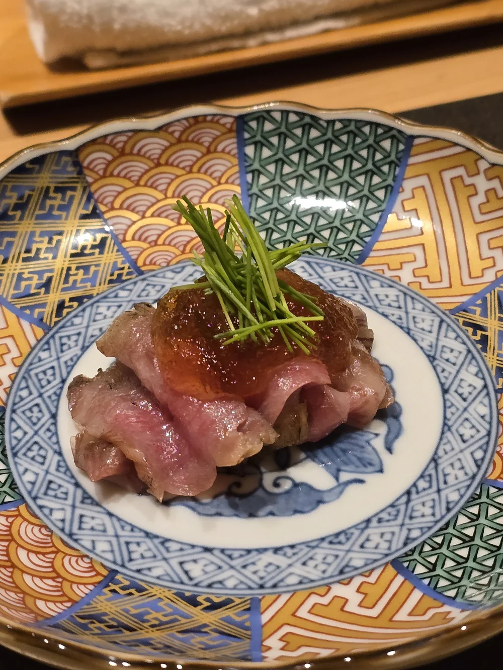 Dish 3 — Beef leg with soy and vinegar