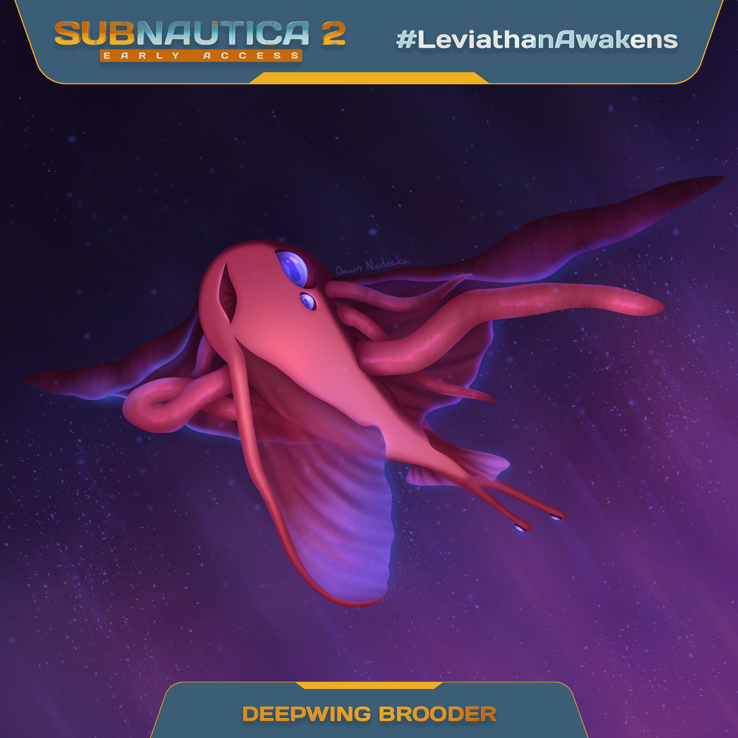Subnautica 2 Leviathan Awakens Contest - Deepwing Brooder