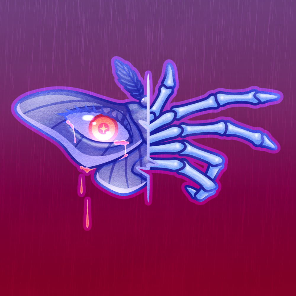 Hand Moth Dark
