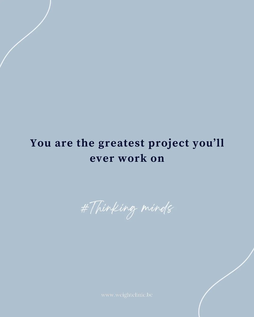 Een nieuw jaar gaat vaak gepaard met een aantal nieuwe voornemens of nieuwe projecten. Daarom deze passende quote 😉. 

Heb je vragen over onze begeleidingen? Dan kan je steeds terecht via weightclinic@ziekenhuiswaregem.be 

🍏

#nieuwjaar #motivatio