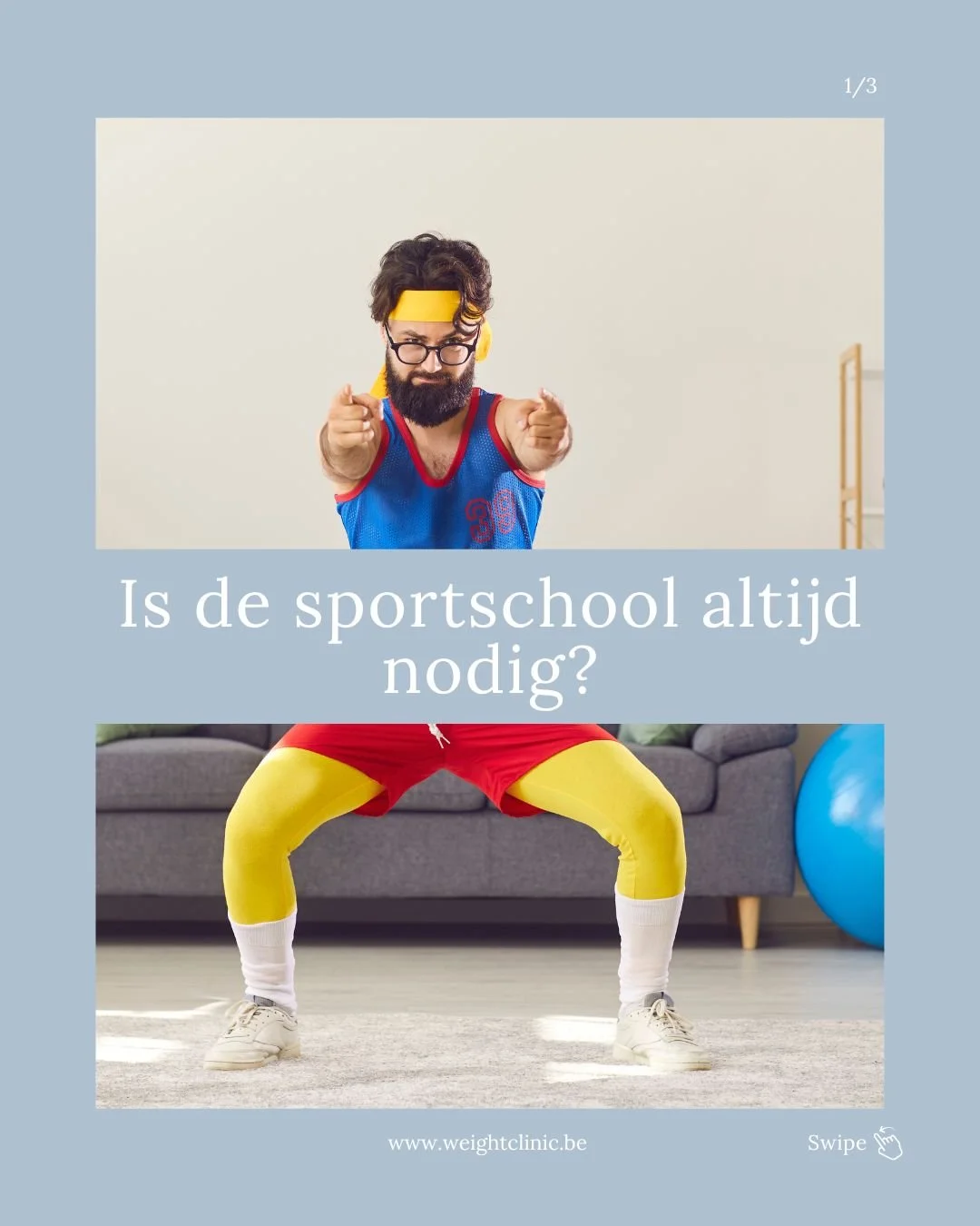 Veel mensen denken dat ze voor krachtoefeningen 🏋 naar de fitness moeten... Gelukkig kan je ze gewoon thuis doen zonder veel poespas. 

Krachtoefeningen bieden heel wat voordelen zoals minder kans op hart- en vaatziekten, minder rug- en gewrichtskla