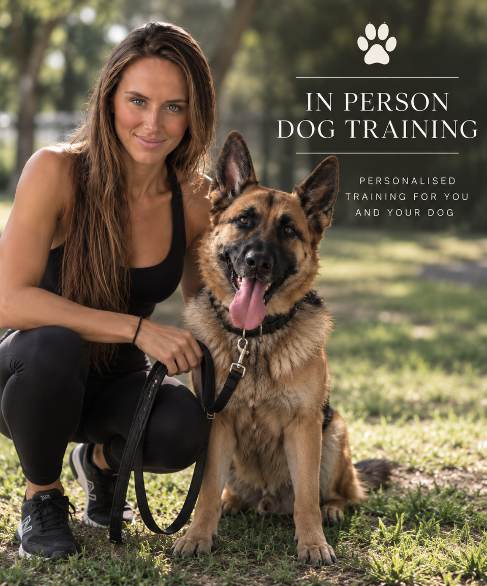 In Person Hourly Dog Training