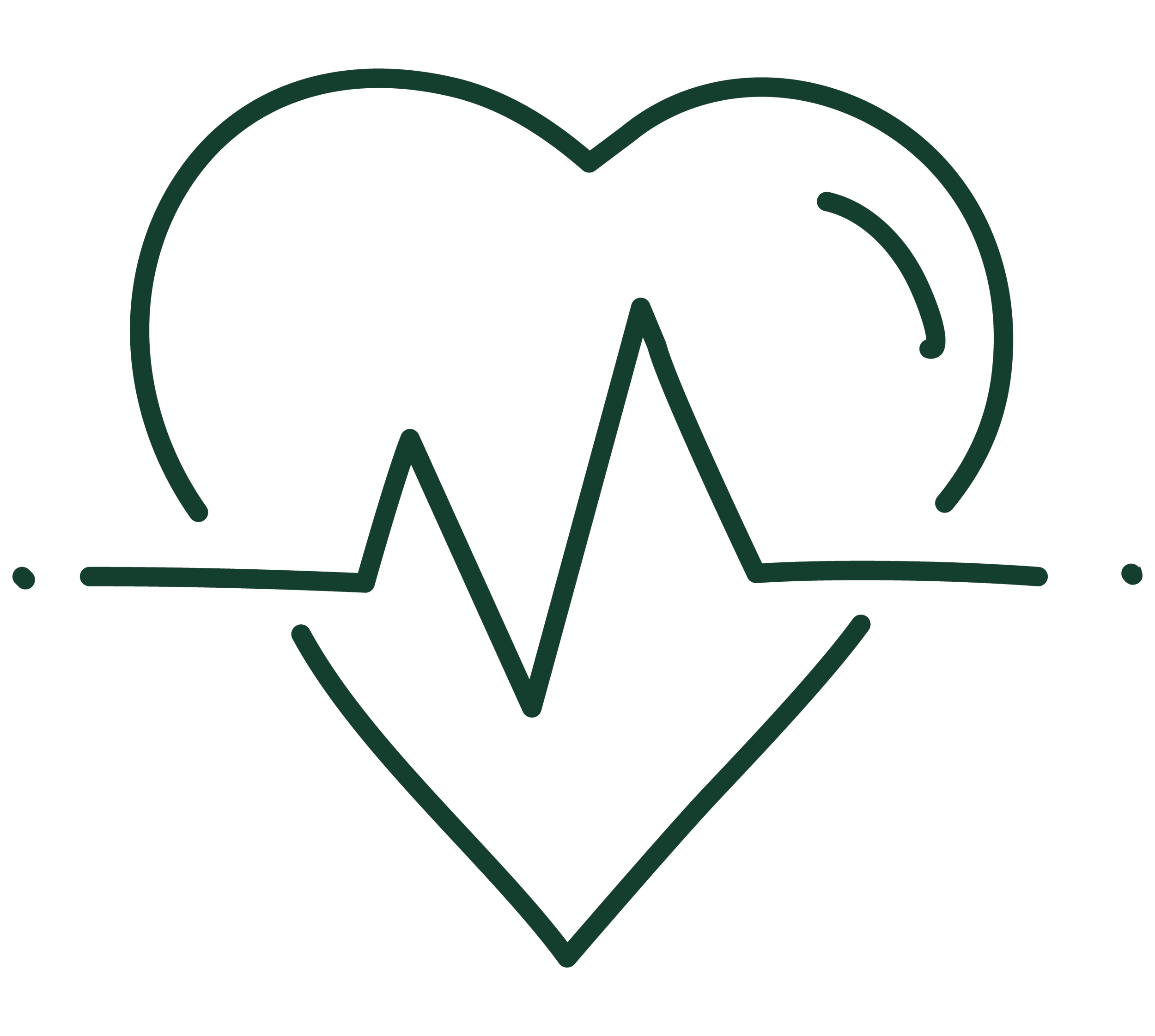Emerald green heart icon