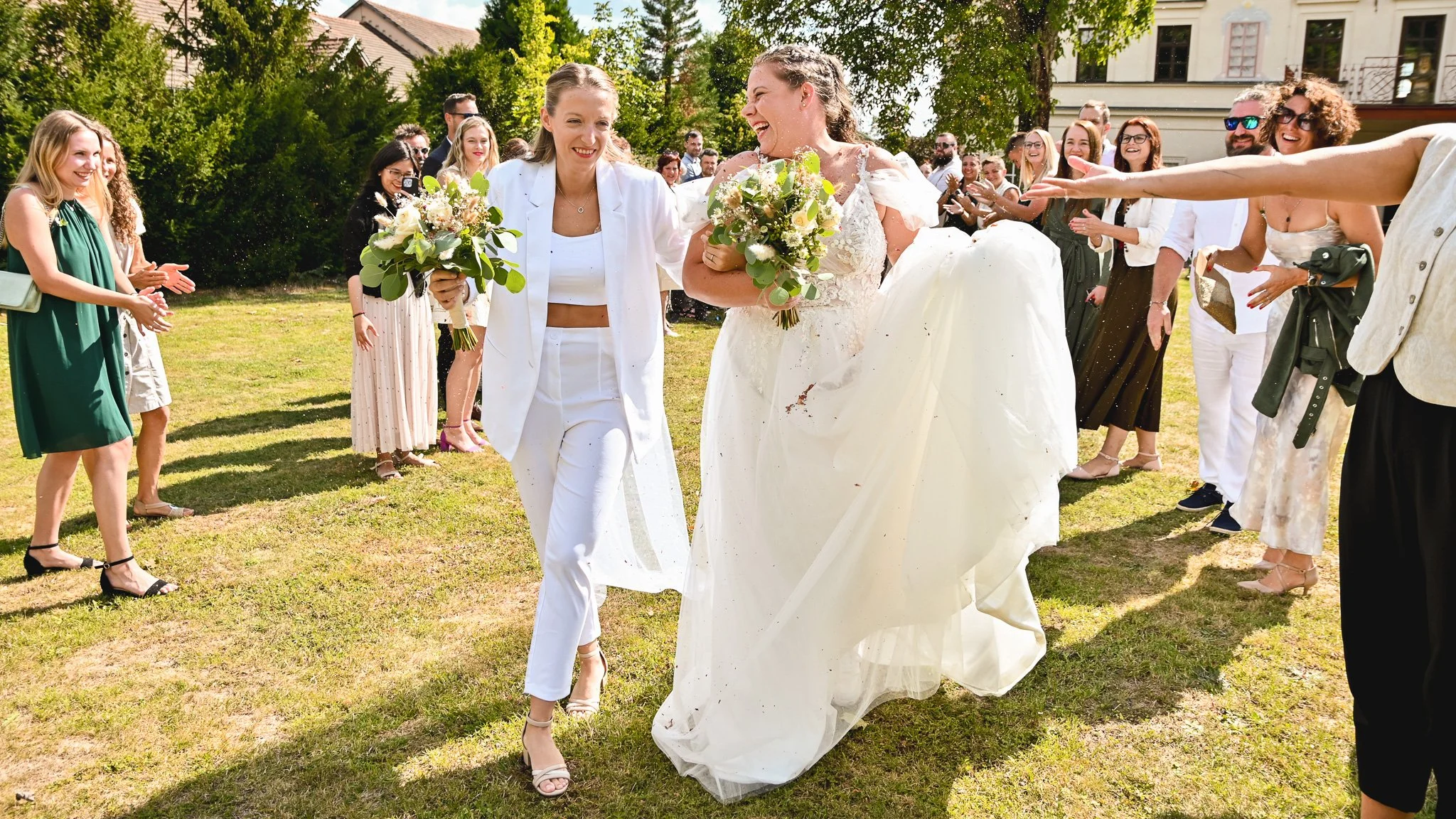 Svatební obřad zámek Rochlov