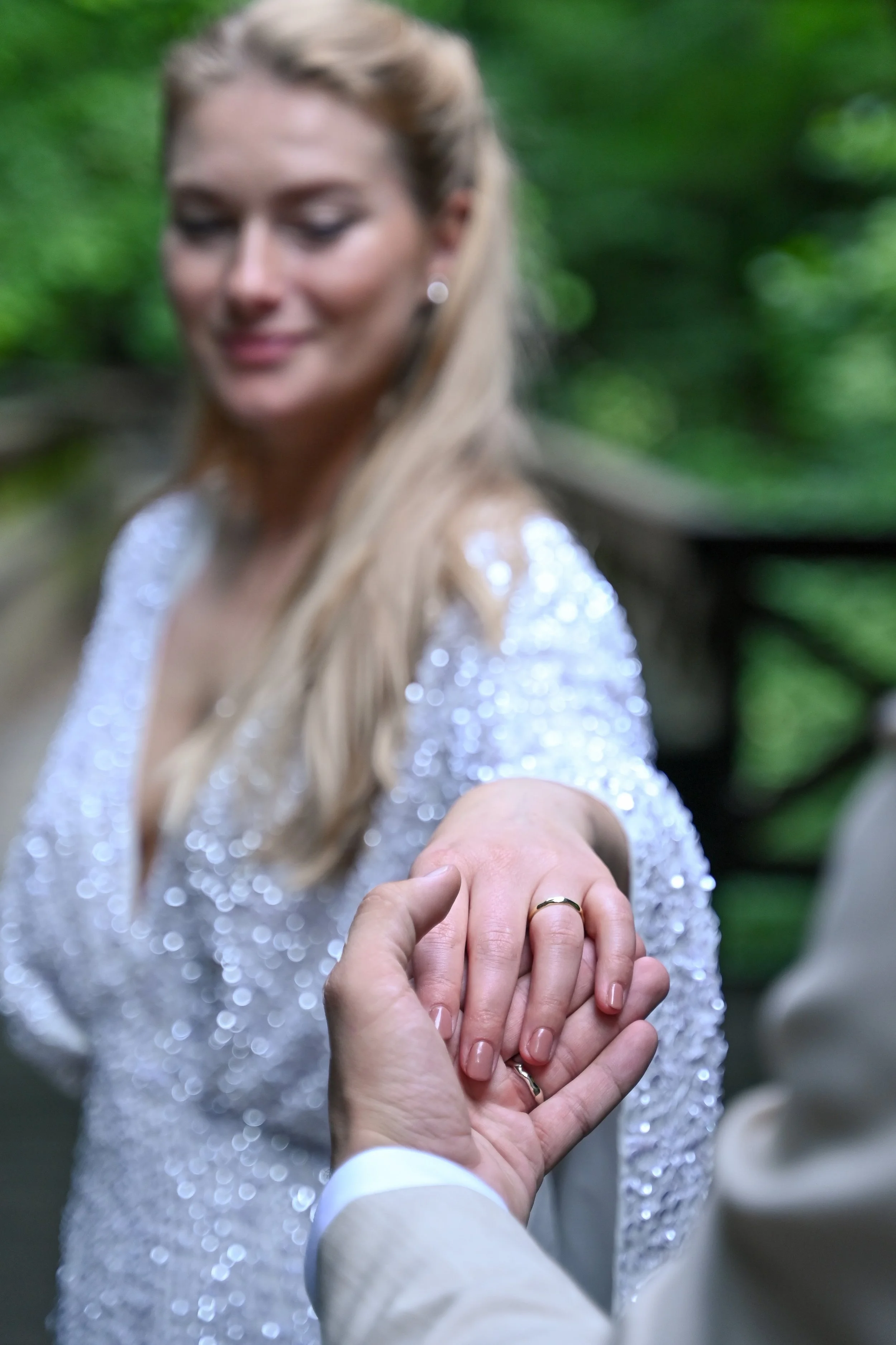 Svatební obřad v kapli Matky Boží ve Veveří