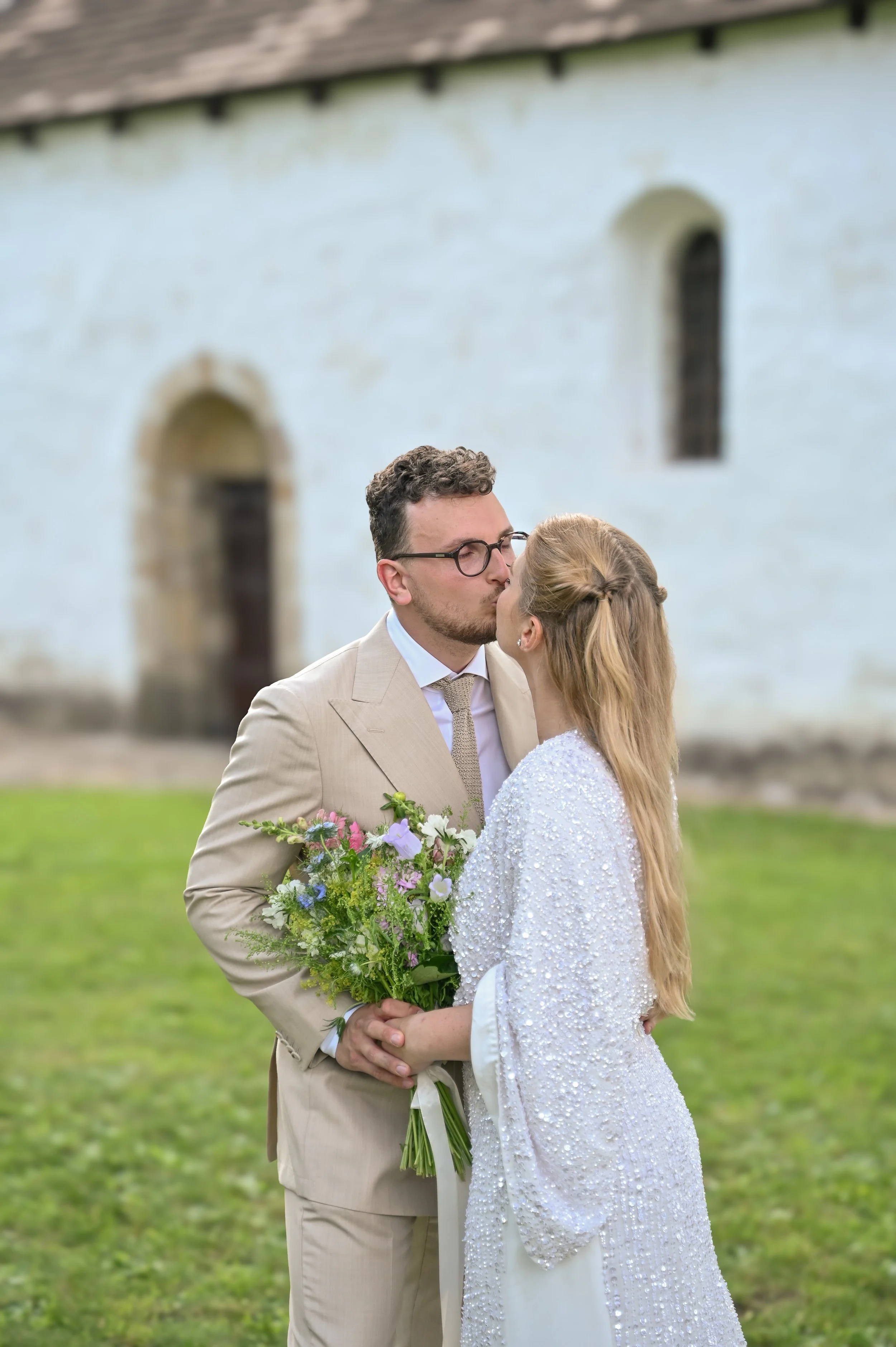 Svatební obřad v kapli Matky Boží ve Veveří