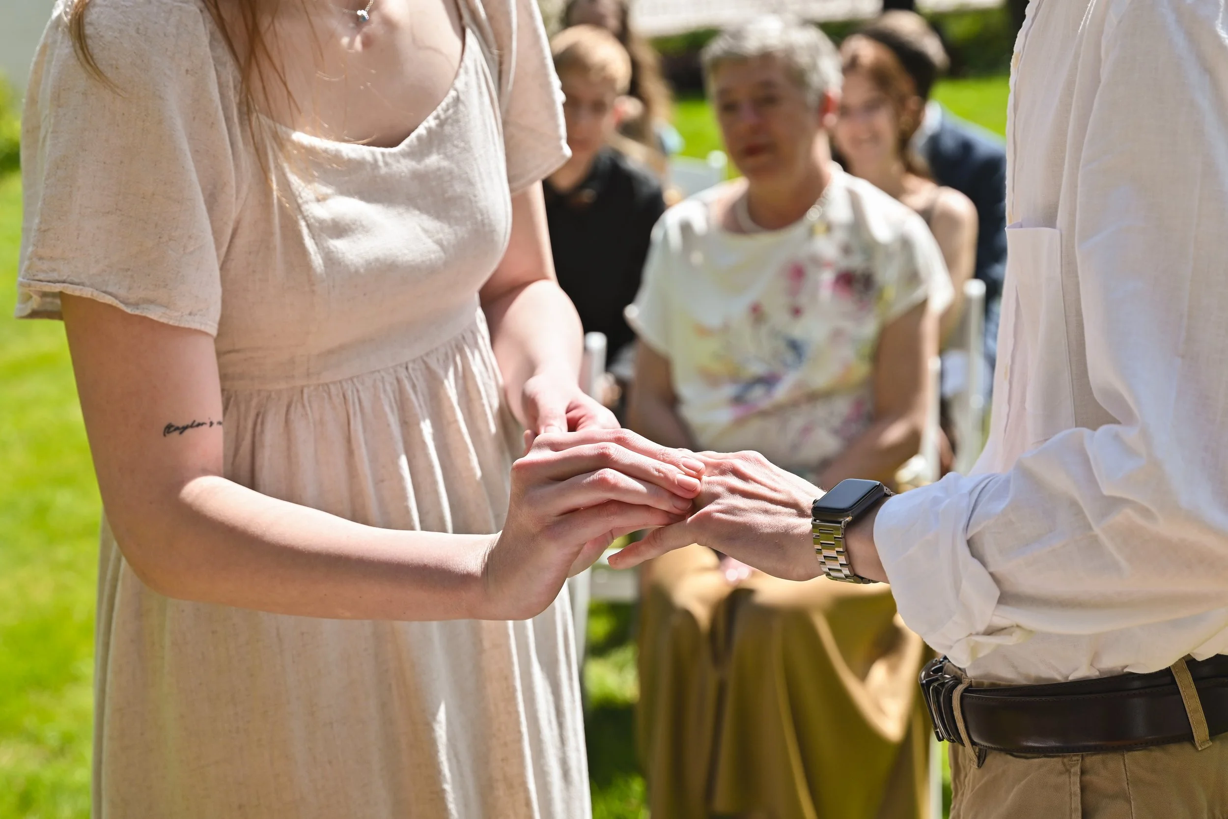 svatební obřad Peckův mlýn