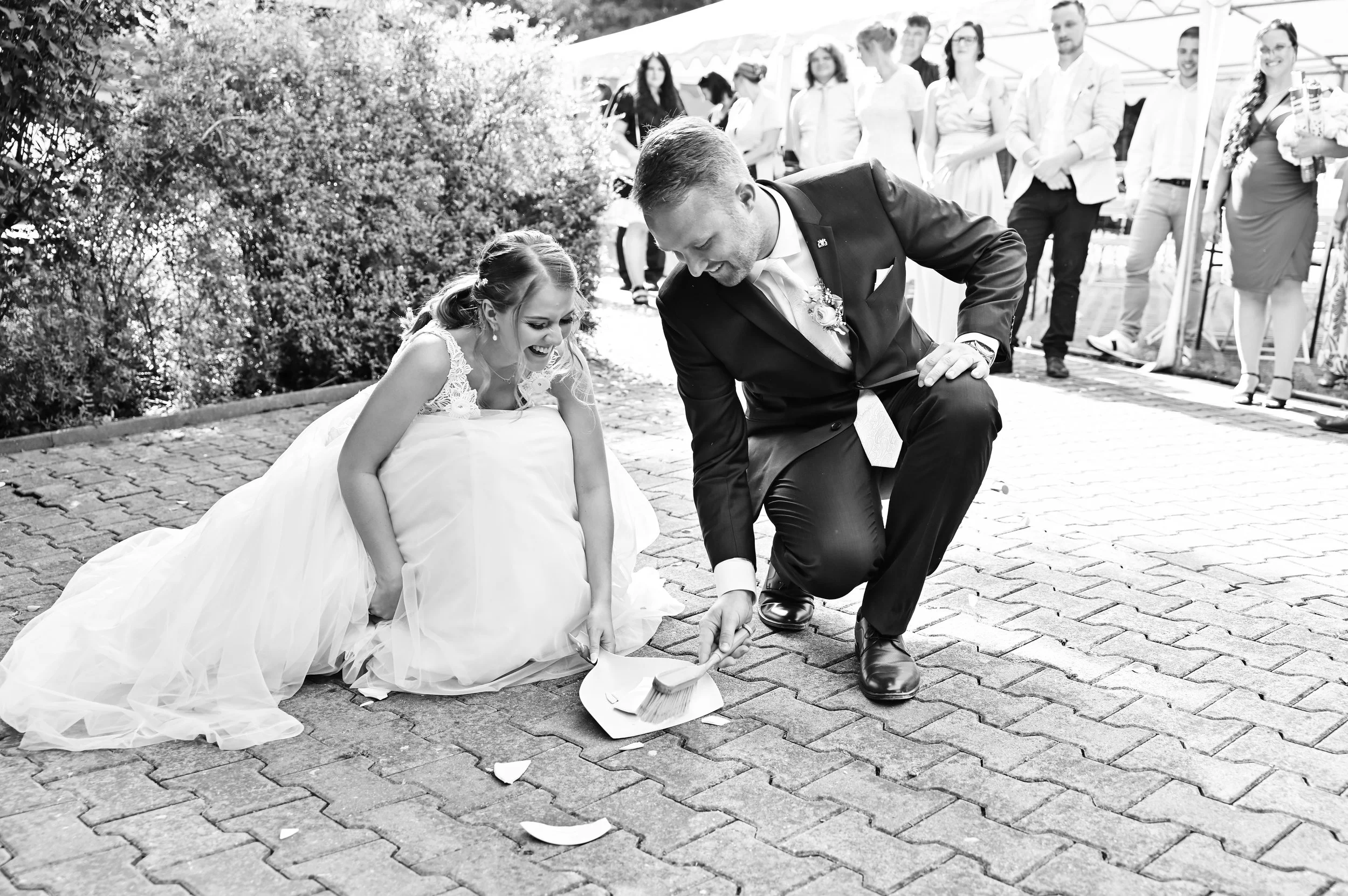 rozbíjení talíře Lipovka