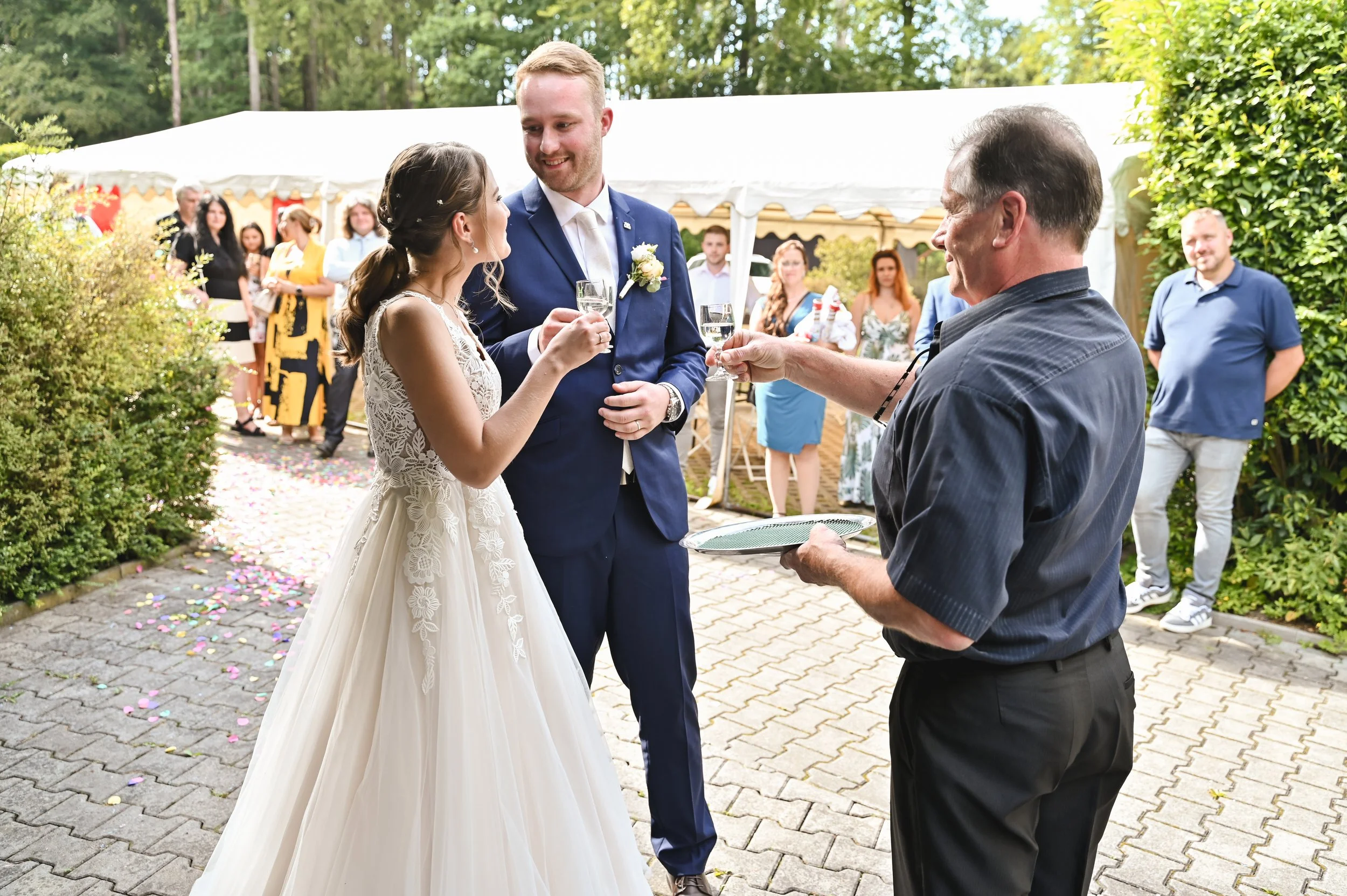 přípitek restaurace Lipovka