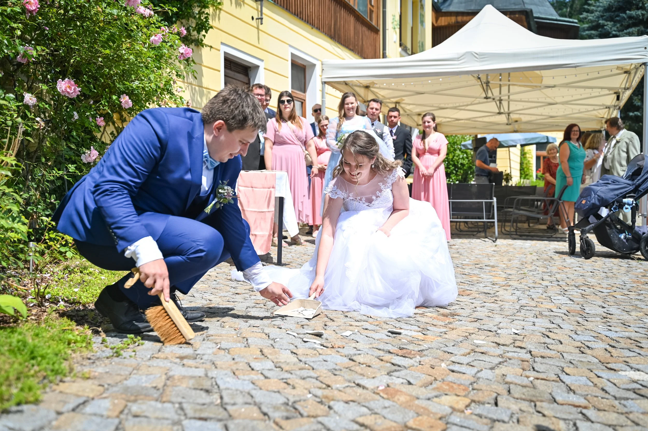 Svatba na zámečku Podčejk