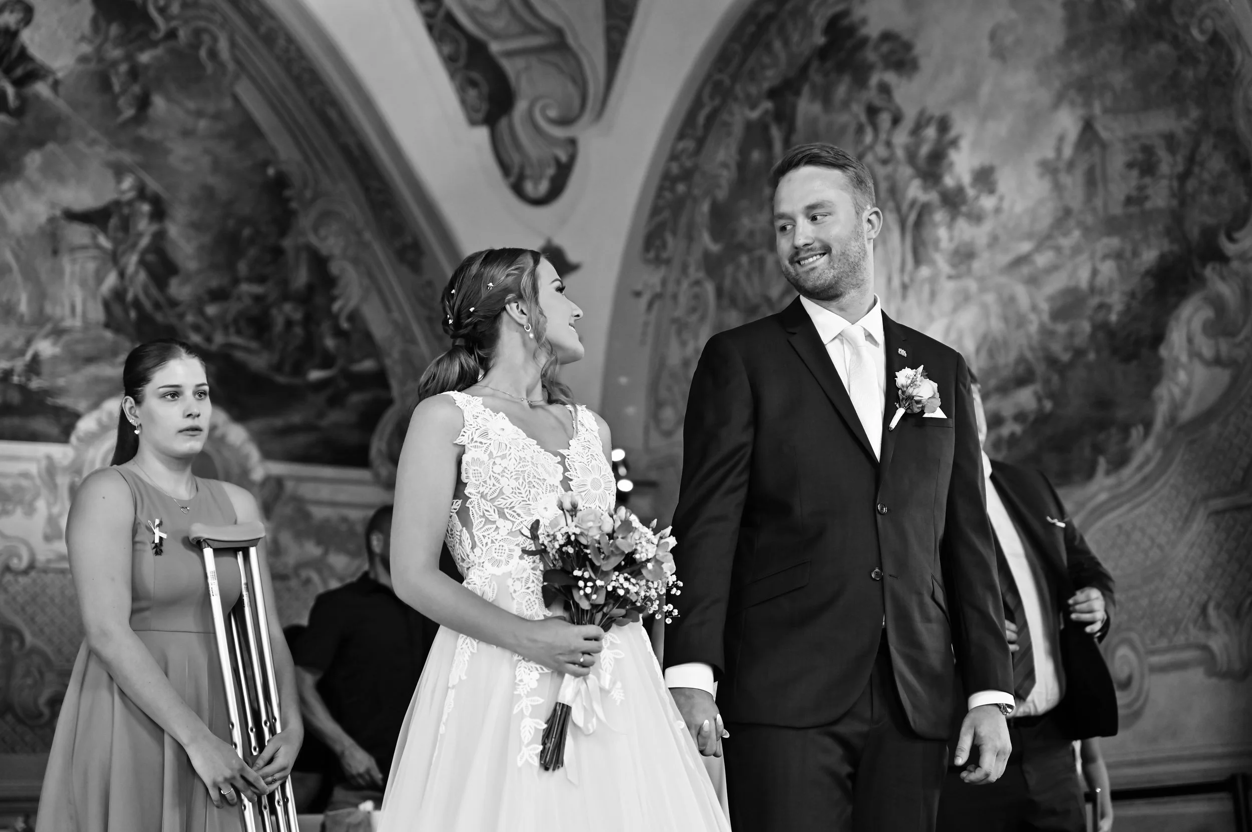 nevěsta a ženich klášter Chotěšov