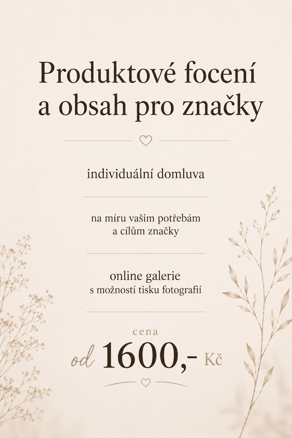 Produktové focení Plzeňský kraj
