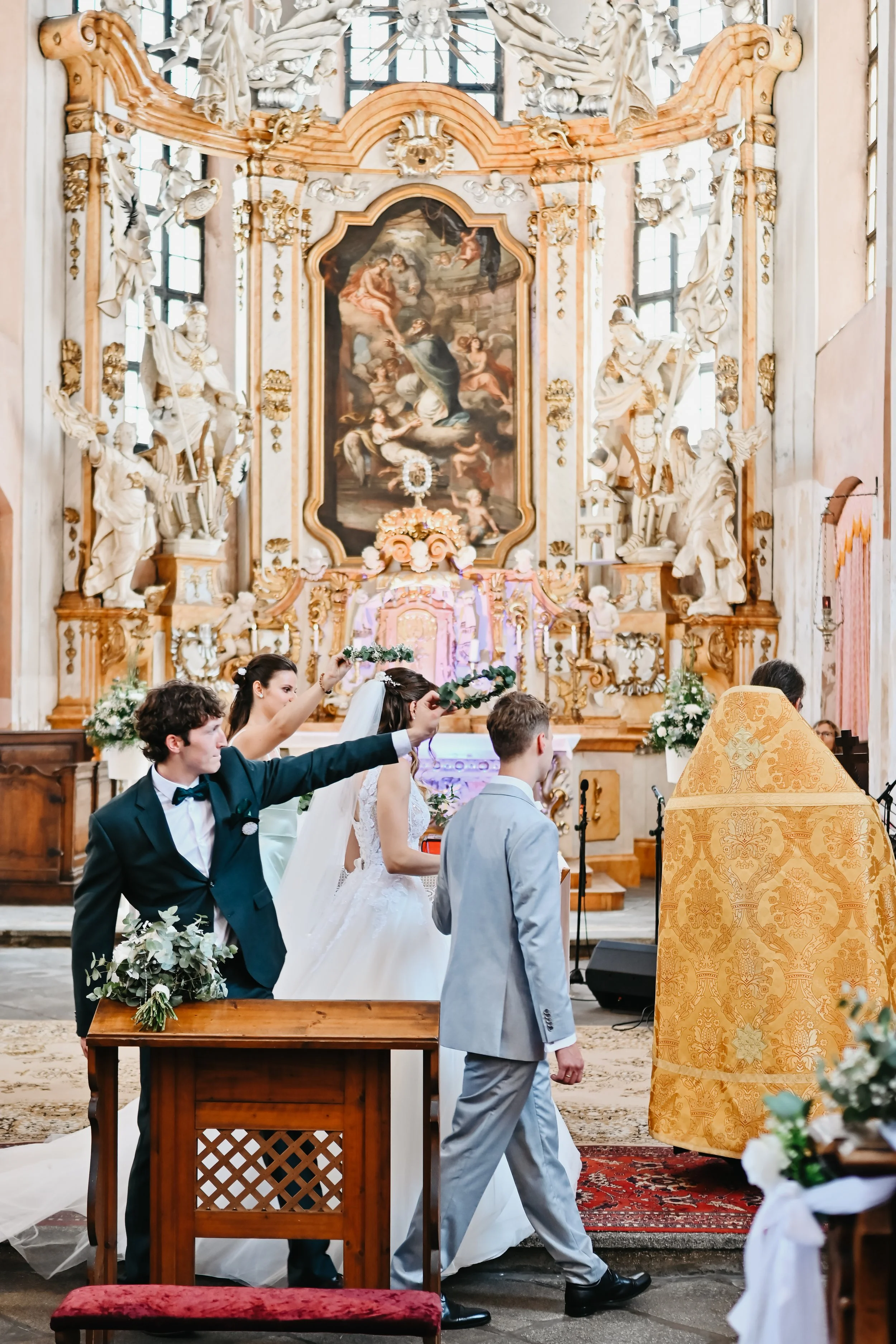 pravoslavný církevní obřad Dobřany